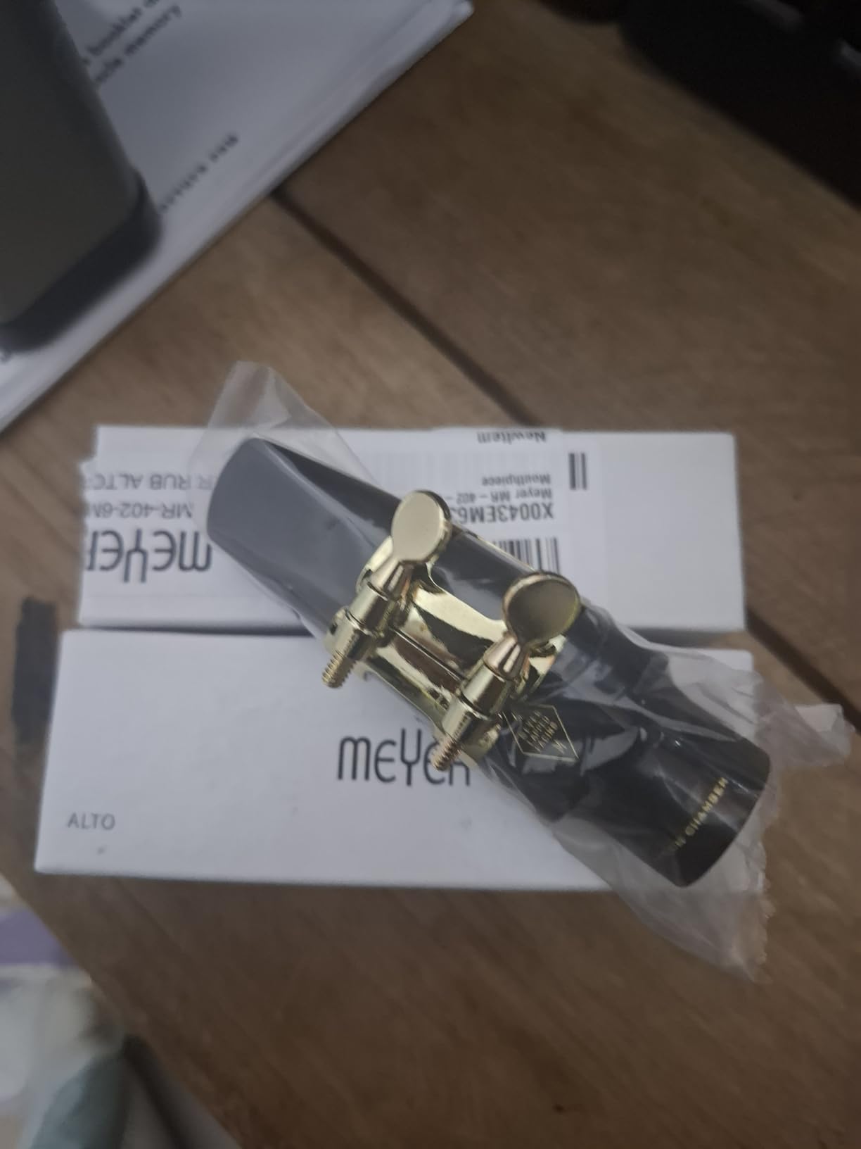 Meyer MR-402-6MM Rubber Alto Sax Mouthpiece customer photo 1