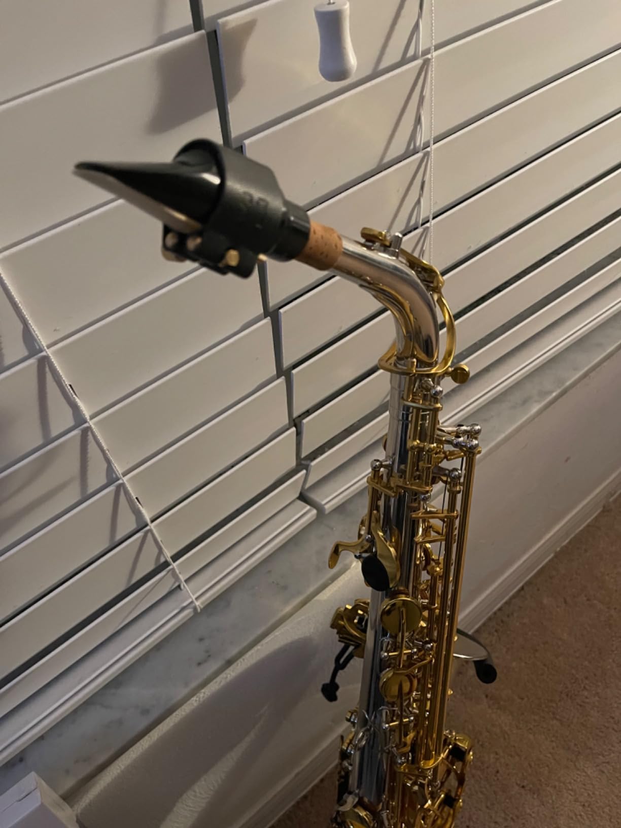 Meyer MR-402-6MM Rubber Alto Sax Mouthpiece customer photo 2