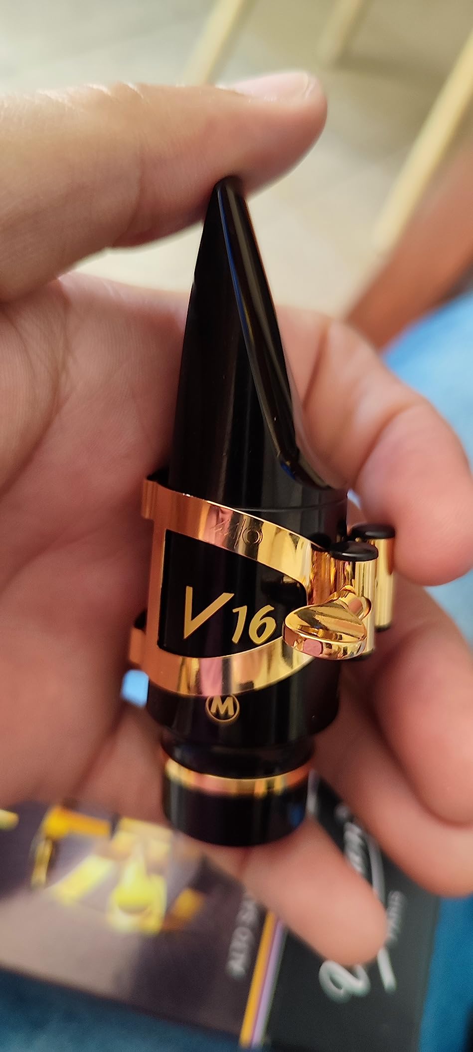 Vandoren SM811M A5 Medium Chamber V16 Alto Saxophone Mouthpiece customer photo 2