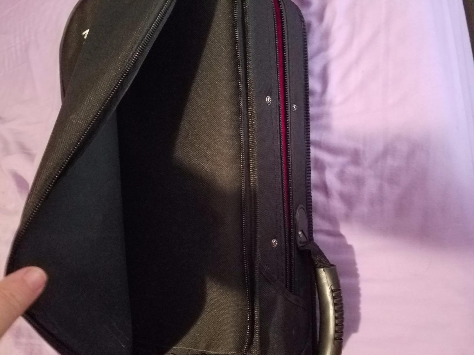 Mendini by Cecilio 4/4 Violin Set For Beginners - Hand Carved Full Size Violin Kit - Ebony Fitted Solid Wood Fiddle Kit with Hard Case, Two Bow, Rosin, Shoulder Rest and Extra Strings (Varnish) customer photo 2