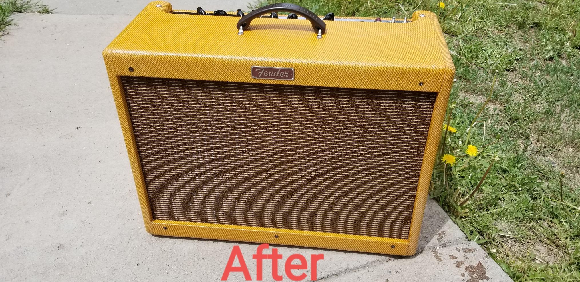 Fender Blues Deluxe Reissue 40W 1x12 Tube Combo Amplifier, Tweed customer photo 2