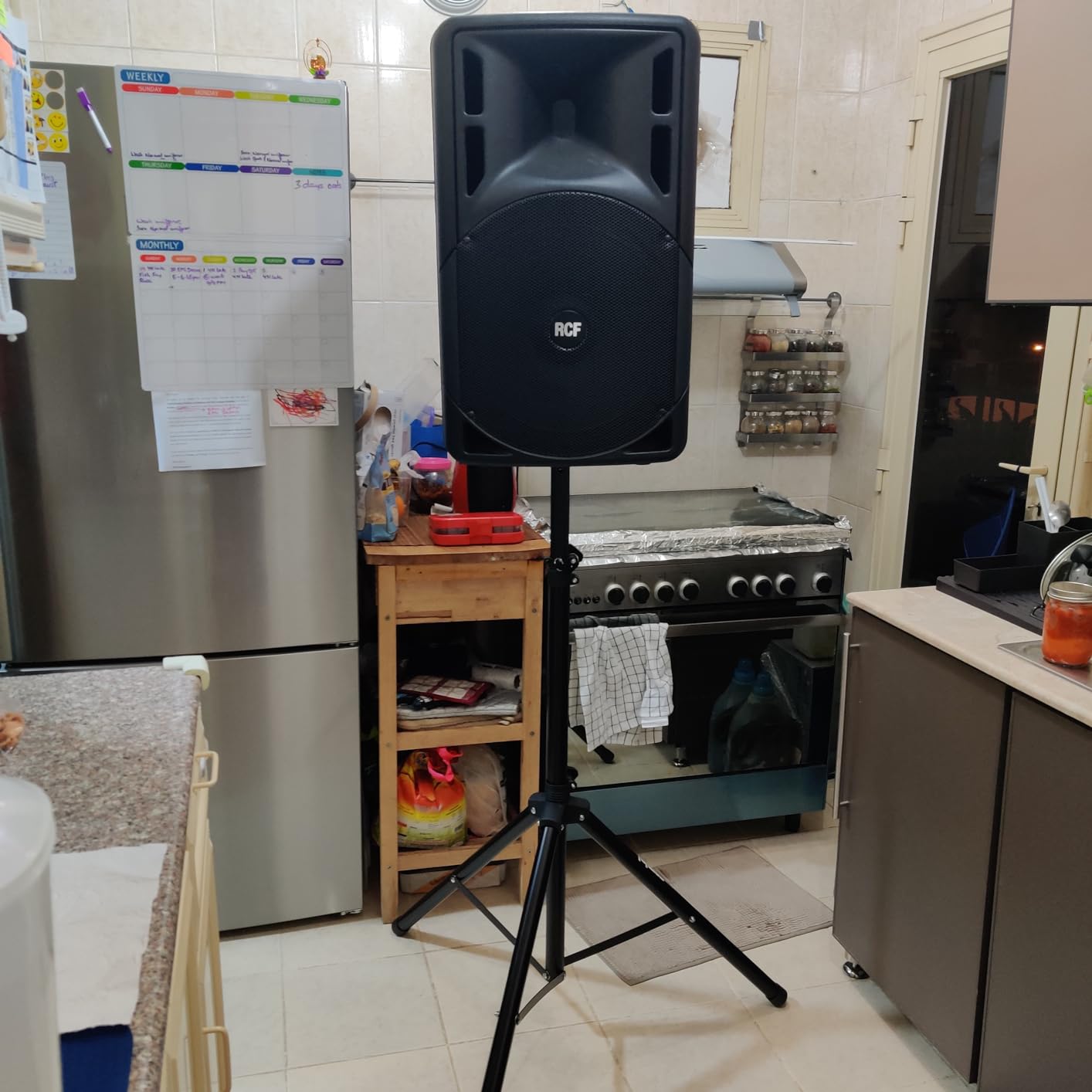 Gemini Tripod PA Speaker Stand, Adjustable Height, 60lb Capacity (ST-04) customer photo 2