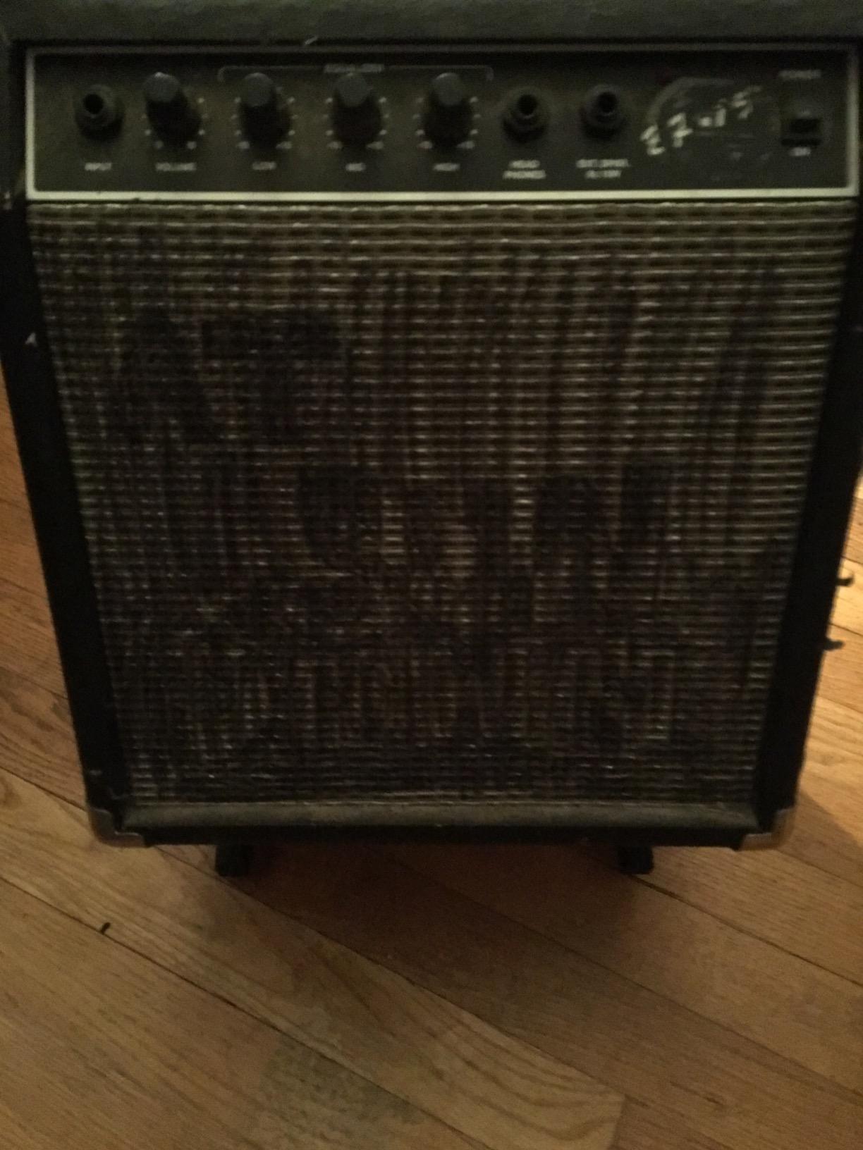 OnStage On-Stage RS4000 Folding Guitar Amplifier Stand,Black customer photo 2