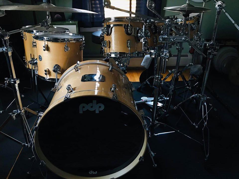 PDP By DW 7-Piece Concept Maple Shell Pack with Chrome Hardware, Silver to Black Fade customer photo 1