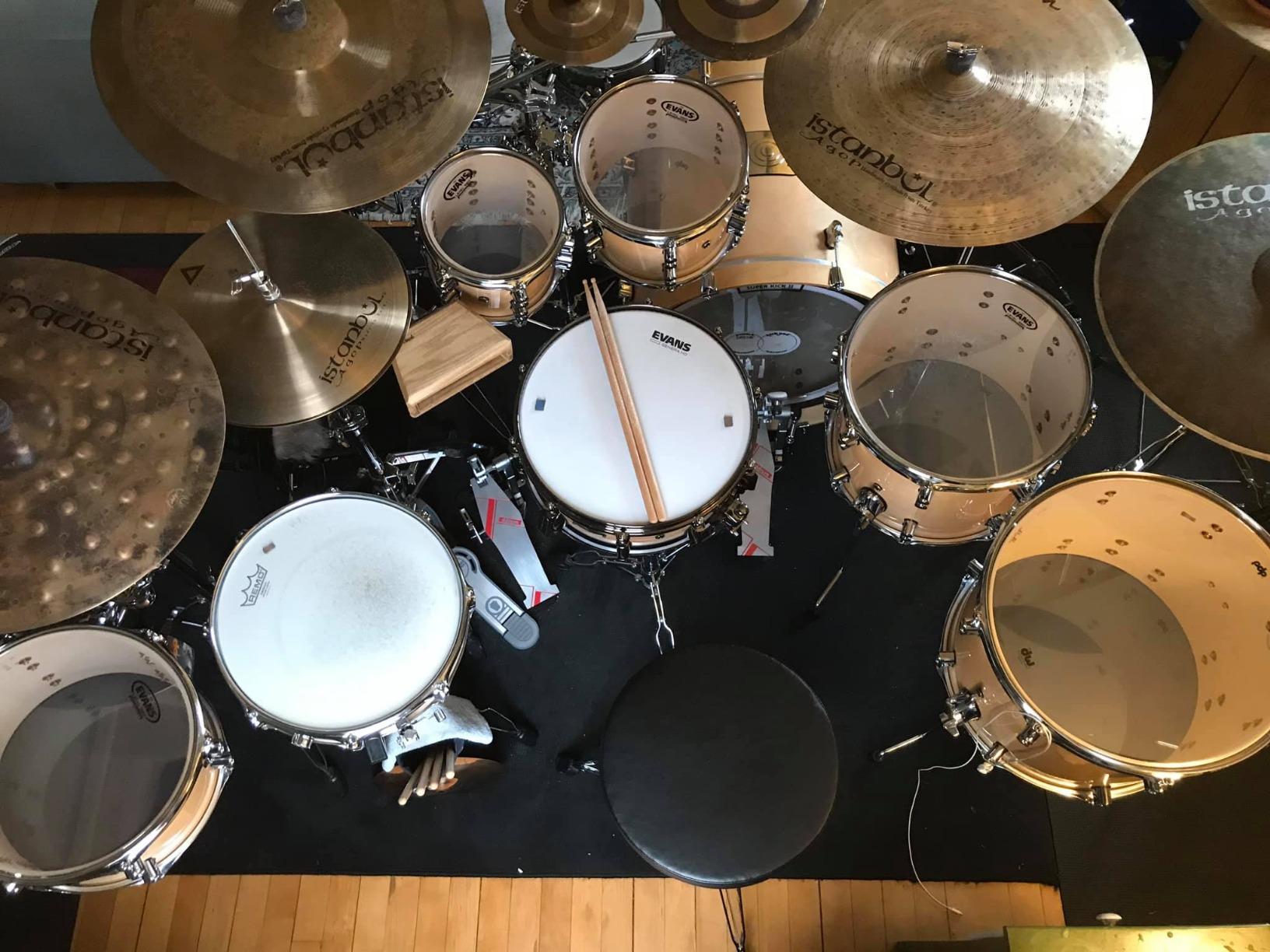PDP By DW 7-Piece Concept Maple Shell Pack with Chrome Hardware, Silver to Black Fade customer photo 2