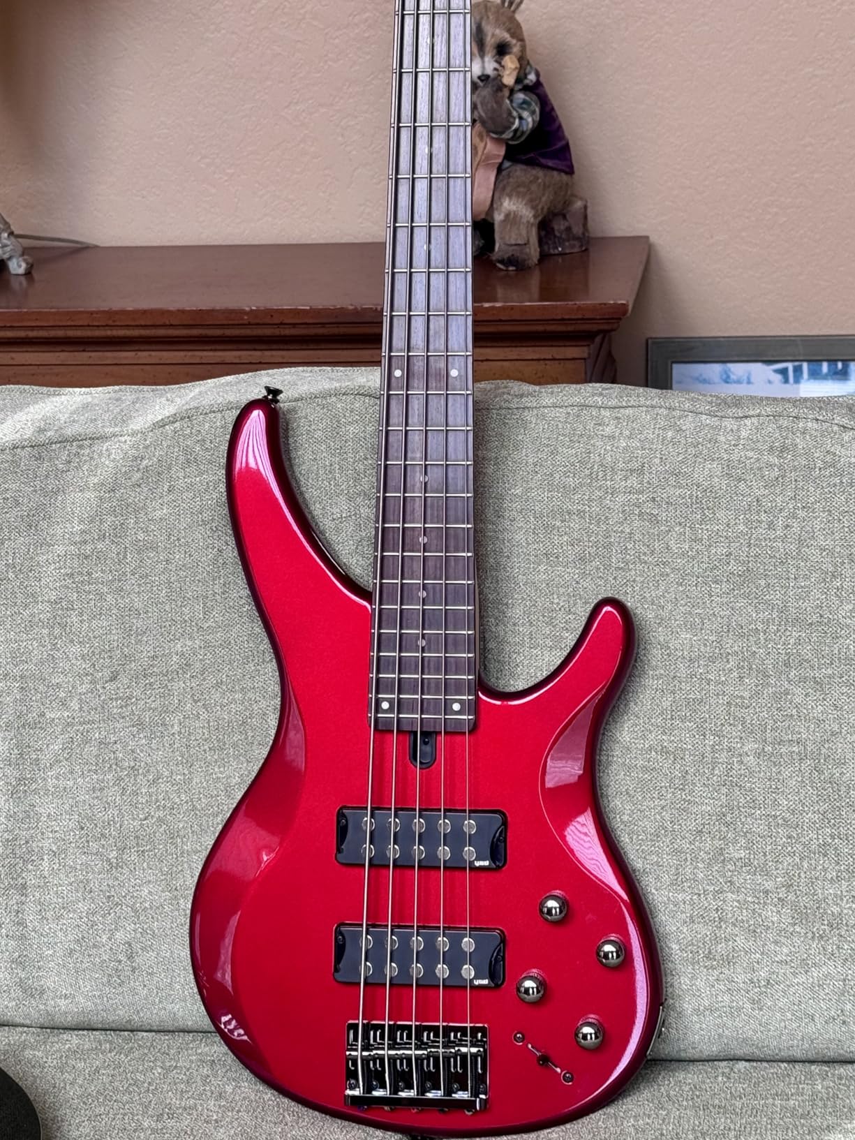Yamaha TRBX305 BL 5-String Electric Bass Guitar,Black customer photo 1