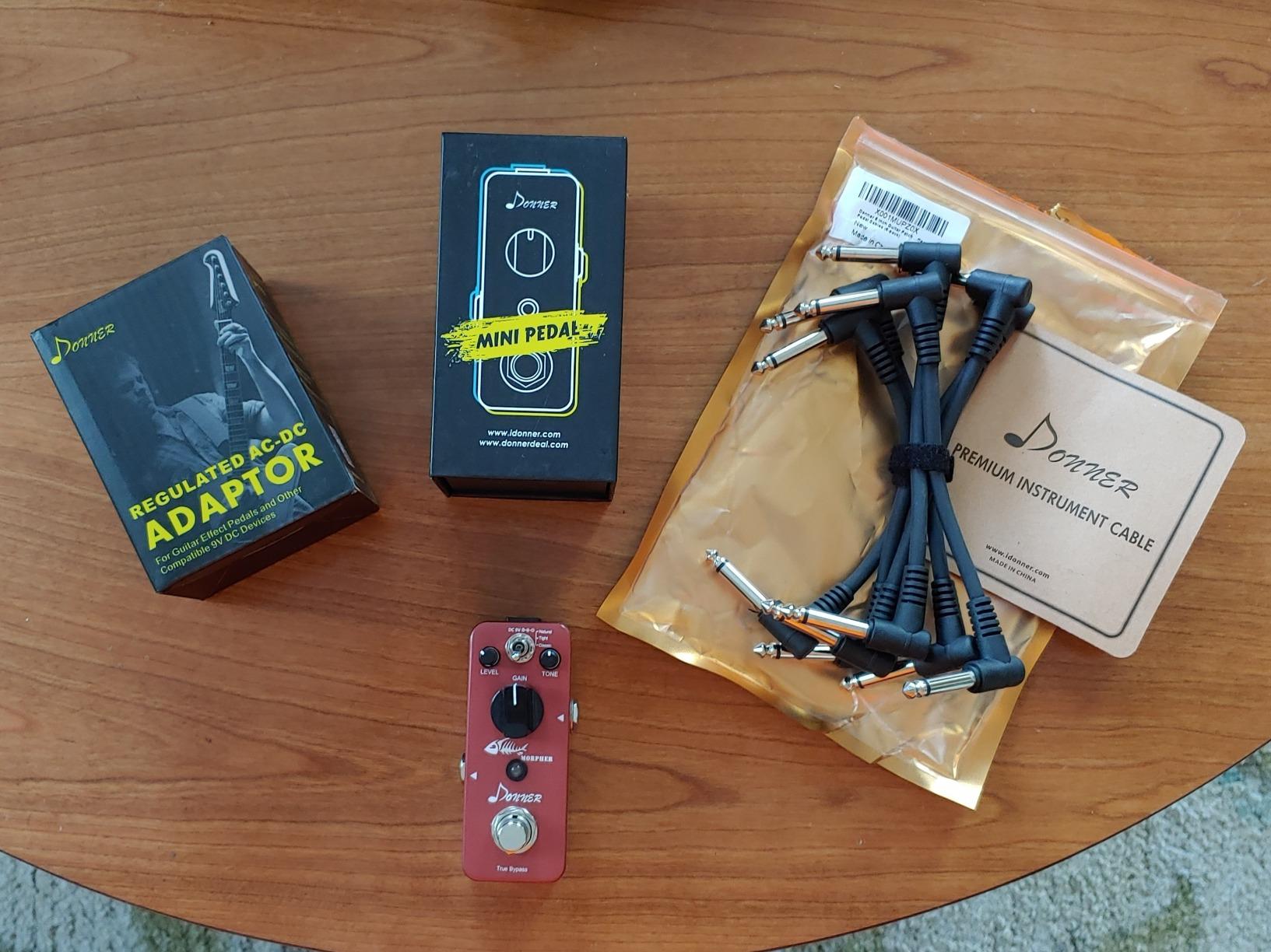 Donner Distortion Guitar Pedal High Gain 3 Modes for Electric Guitar&Bass customer photo 1