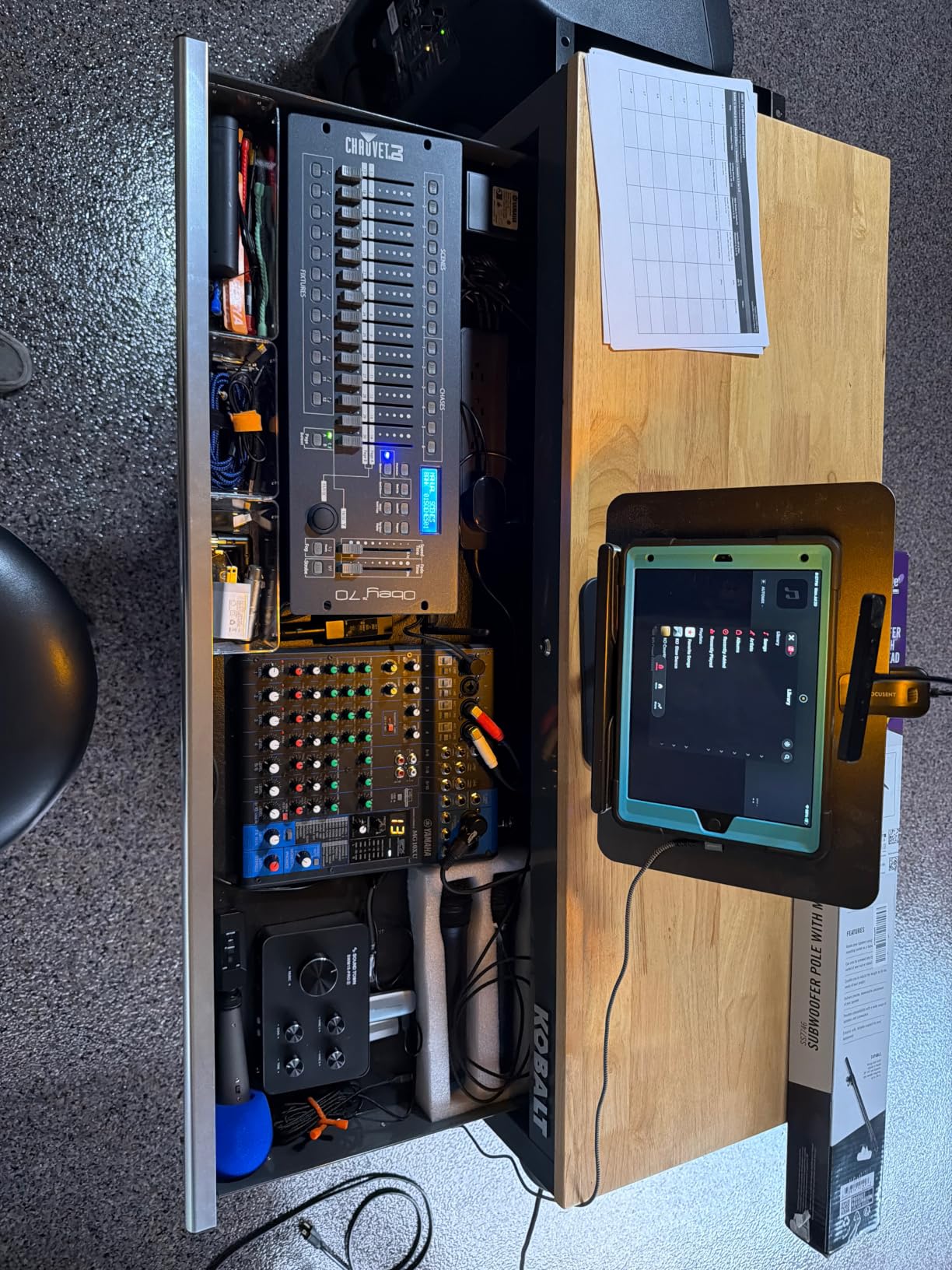 Yamaha MG10XU 10-Input Stereo Mixer with Effects, 10-Channel Analog Mixer with 4 Microphone Preamps, 1-Knob Compressors, USB 2-In/2-Out, 48V Phantom customer photo 1