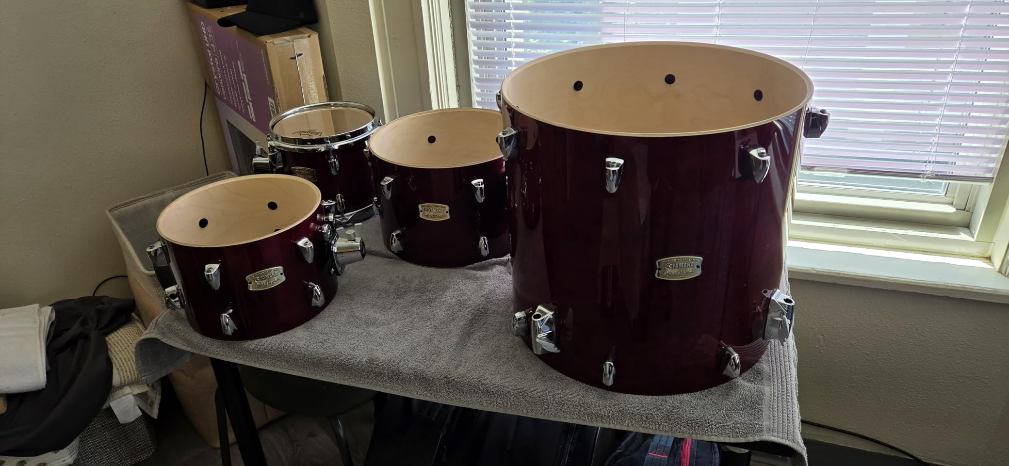Yamaha Stage Custom Birch 5pc Drum Shell Pack with 20