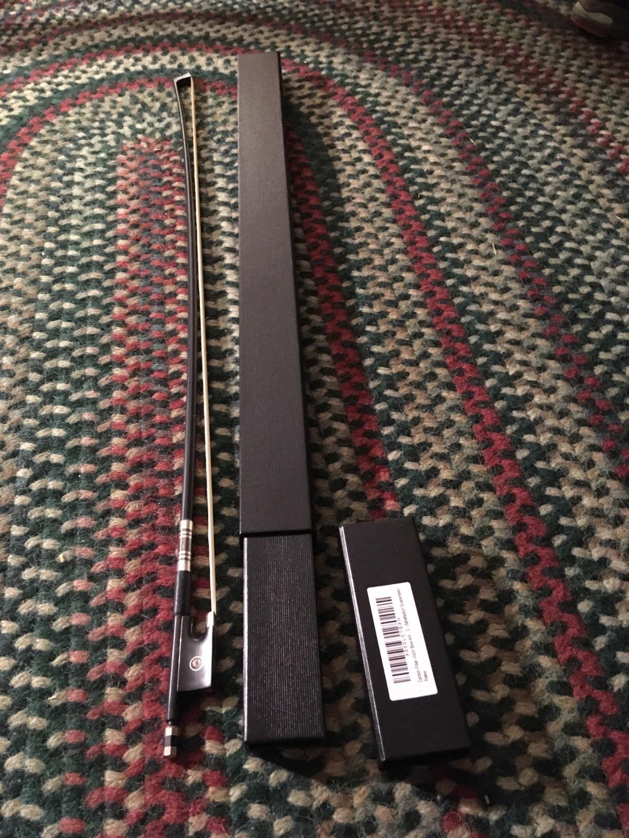 Fiddlerman Carbon Fiber Violin Bow 4/4 customer photo 2