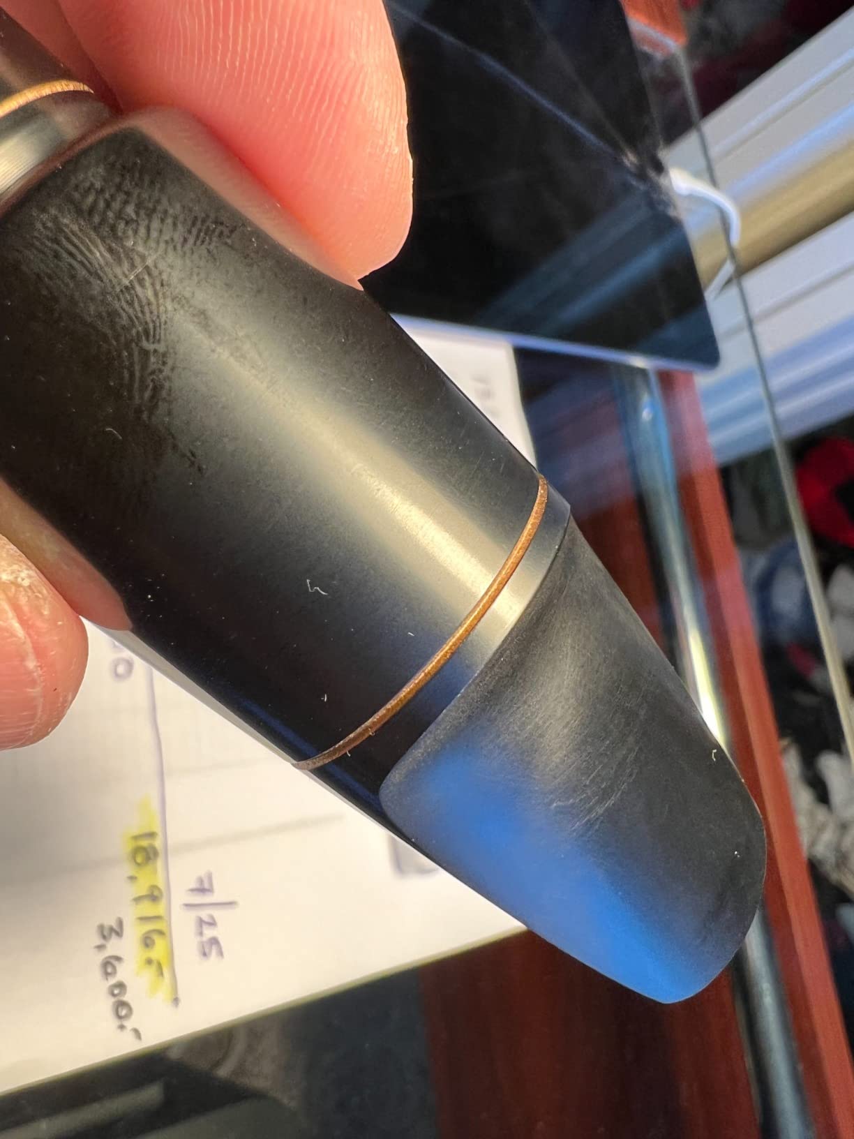 D'Addario Woodwinds Select Jazz Alto Saxophone Mouthpiece - D6M customer photo 2