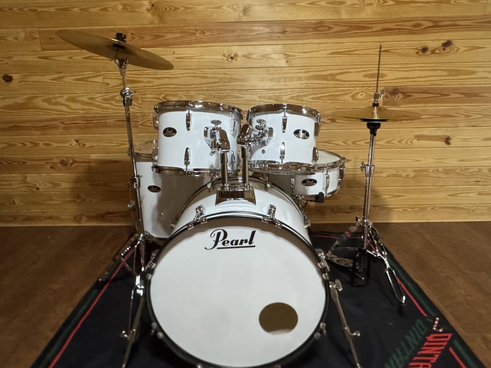 Pearl Roadshow Drum Set 5-Piece Complete Kit with Cymbals and Stands, Jet Black (RS525SC/C31) | Cymbal and Hardware Pack Included, RS525SC/C31 customer photo 1