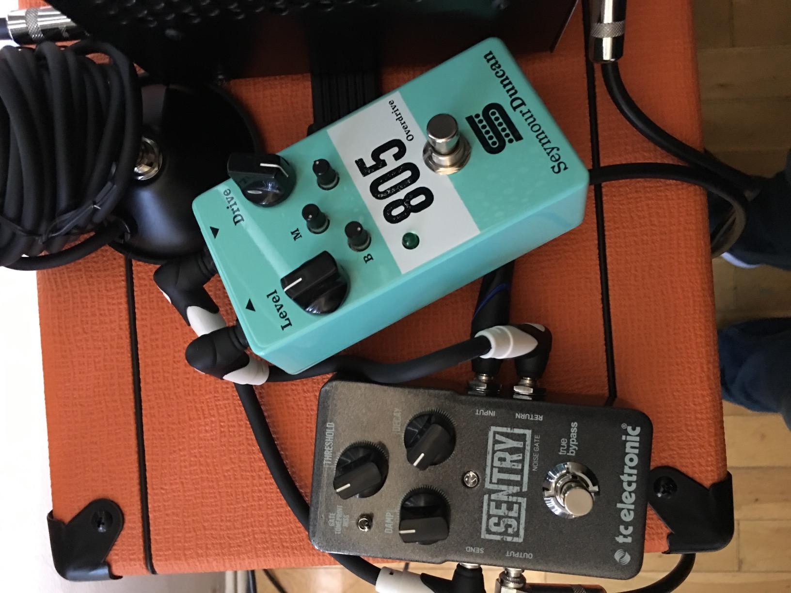 TC Electronic SENTRY NOISE GATE Multiband Noise-Gating Pedal with Hard-Gate Mode and Built-In TonePrints* customer photo 1