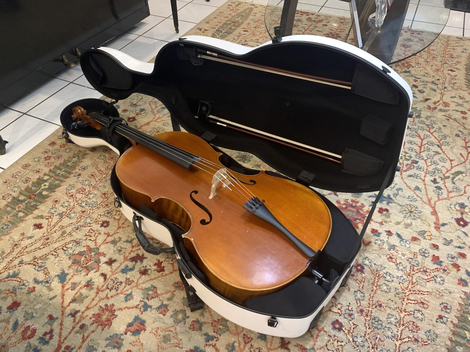 Full Size PERNAMBUCO Cello Bow For Professional Players Deep and Poweful SOUND Natural Horsehair, Art No.430C customer photo 2