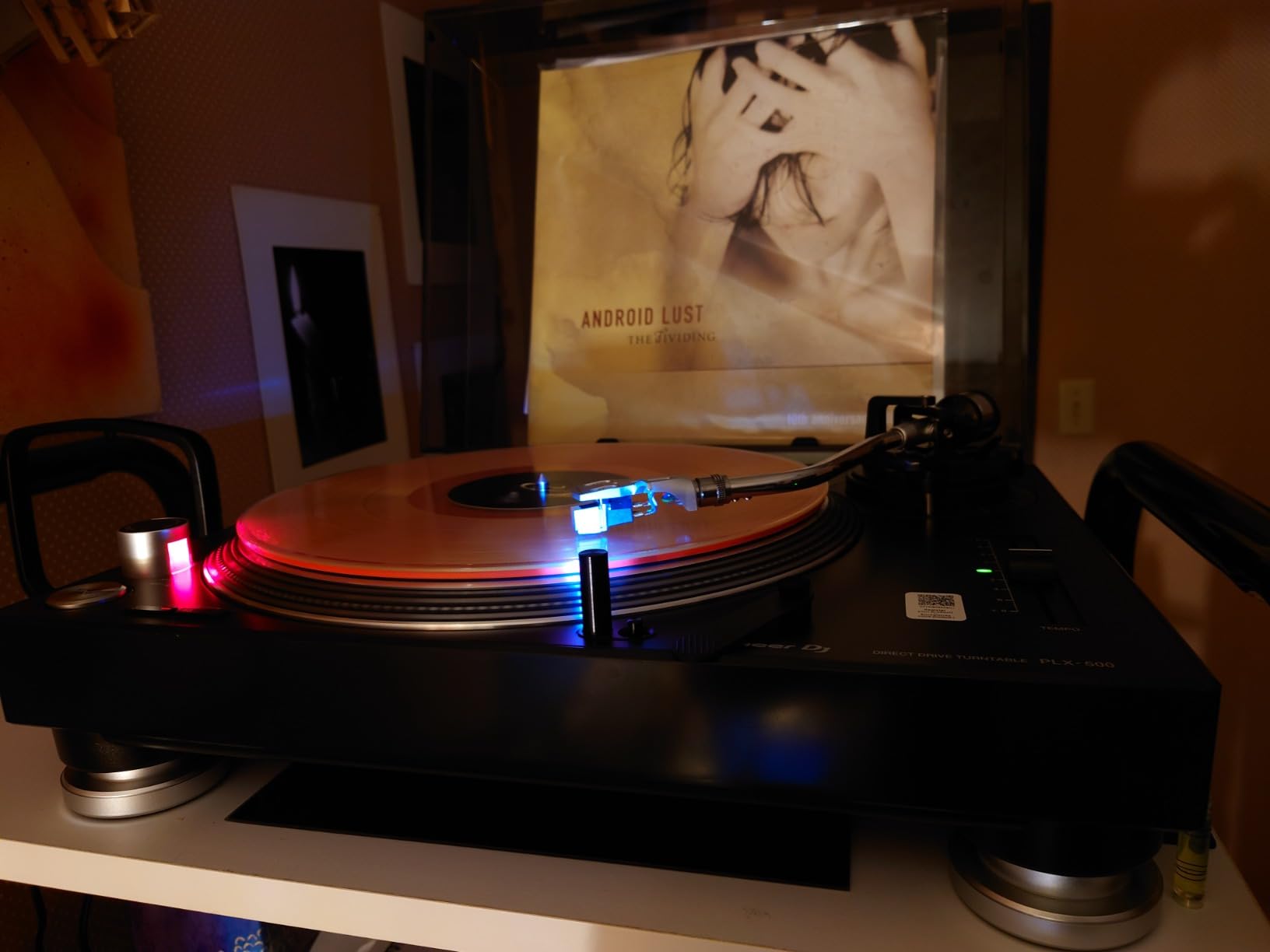 Pioneer DJ PLX-500 Direct Drive Turntable | For home vinyl and collectors, direct-drive turntable, USB recording to digitize vinyl, easy setup customer photo 2