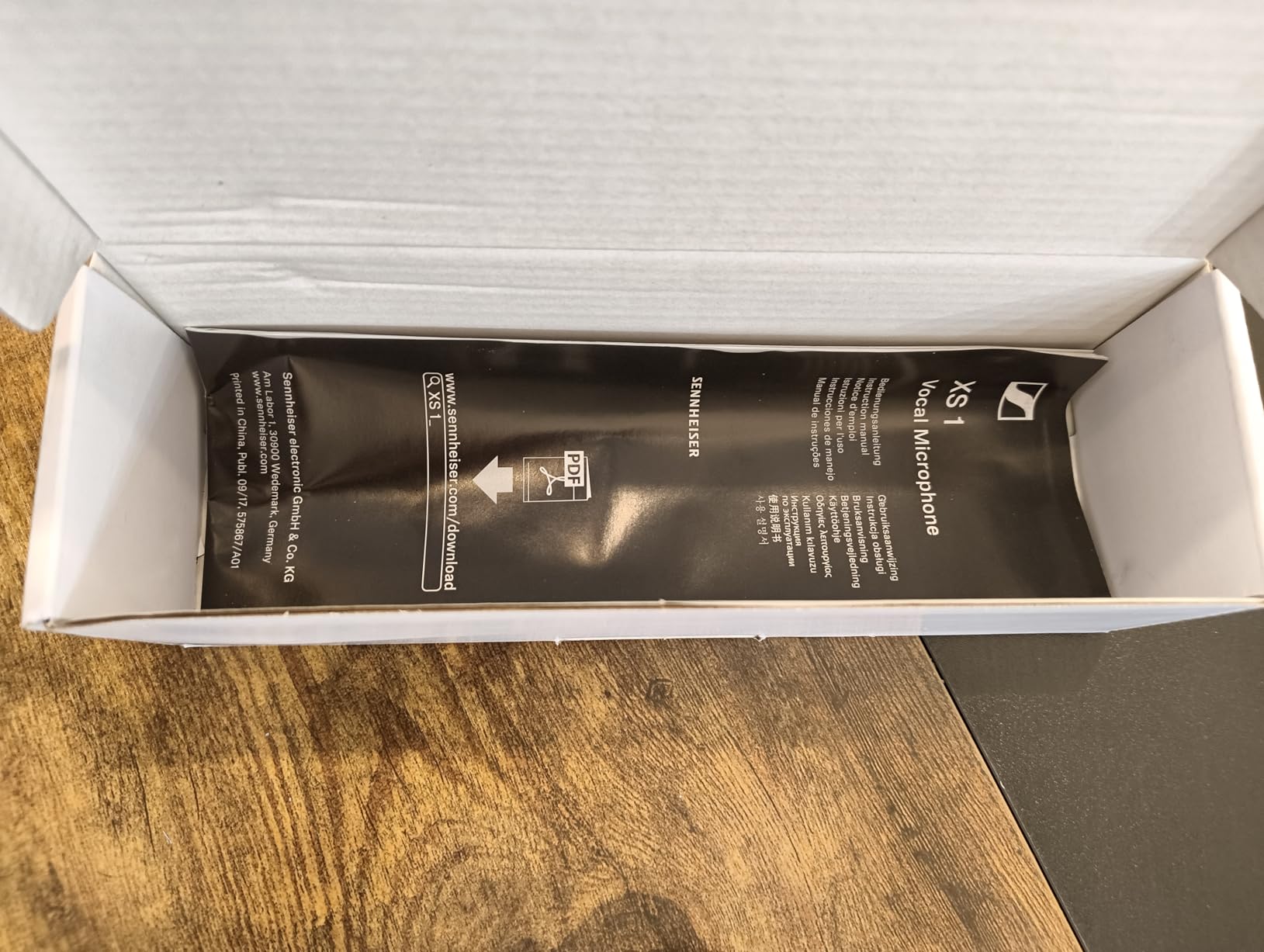 Sennheiser XS 1 Handheld Dynamic Microphone,Black customer photo 2