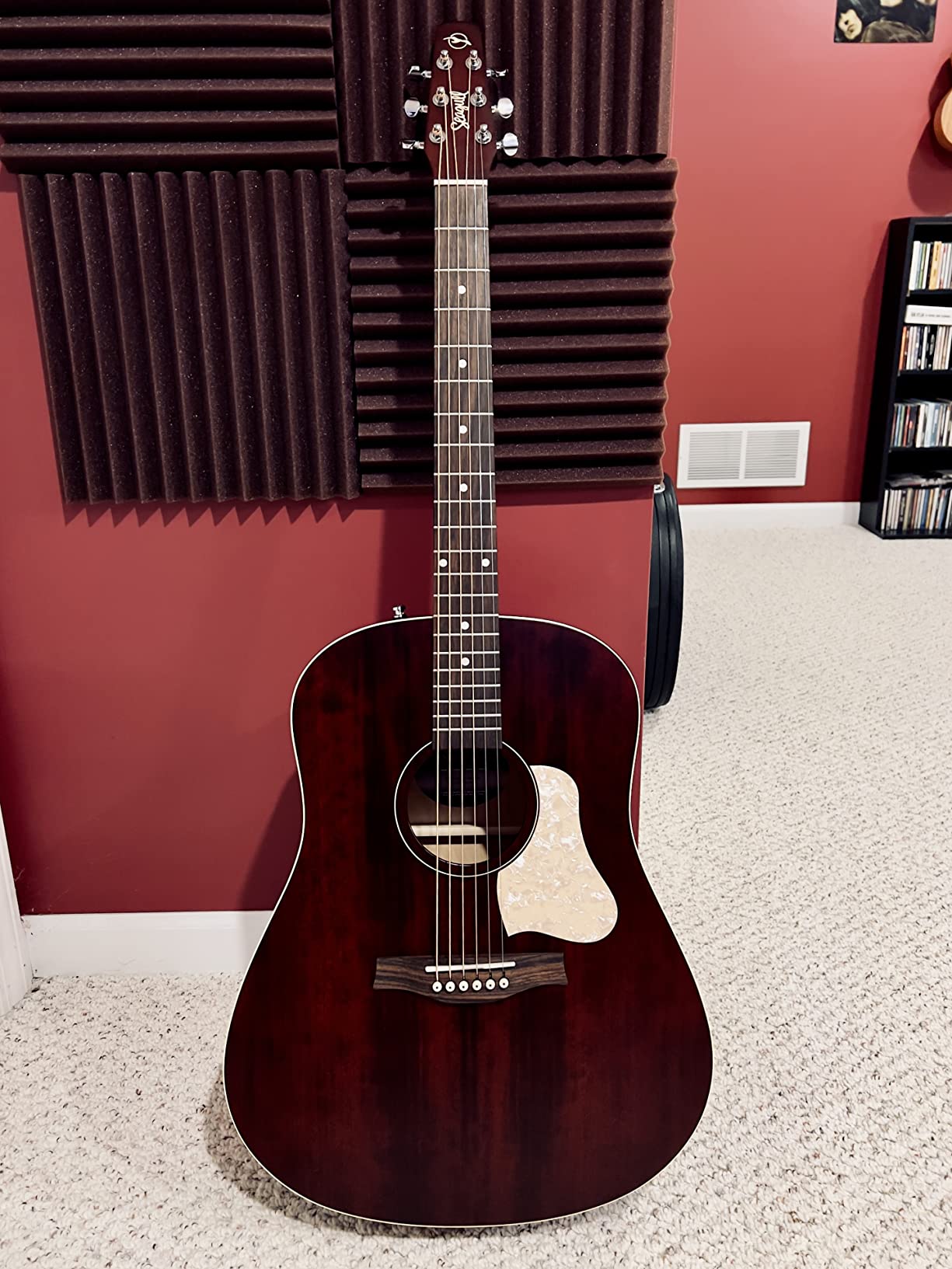 Seagull S6 Original Dreadnought Acoustic Guitar, Cedar Top, Rosewood customer photo 1
