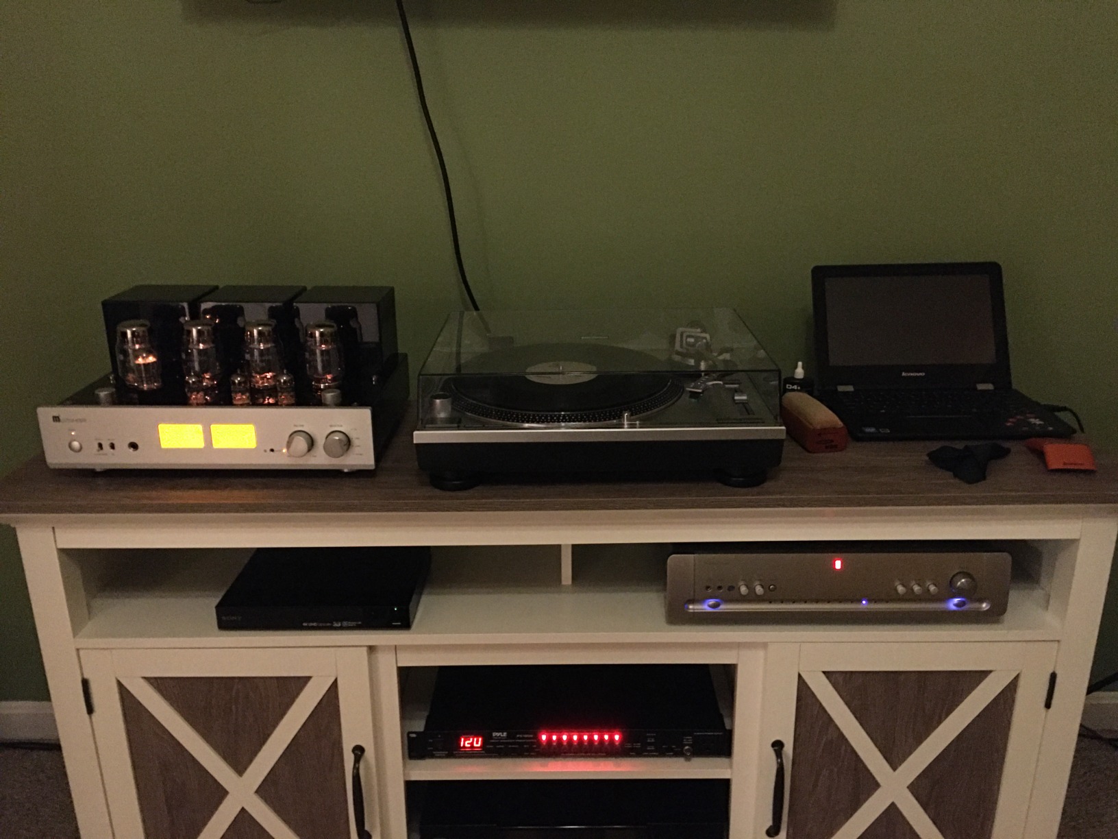 X7 KT88 x4 Vacuum Tube Integrated Amplifier Push-Pull Power Amp MM Phono Tube Amplifier Balanced XLR 2022 Remote customer photo 2