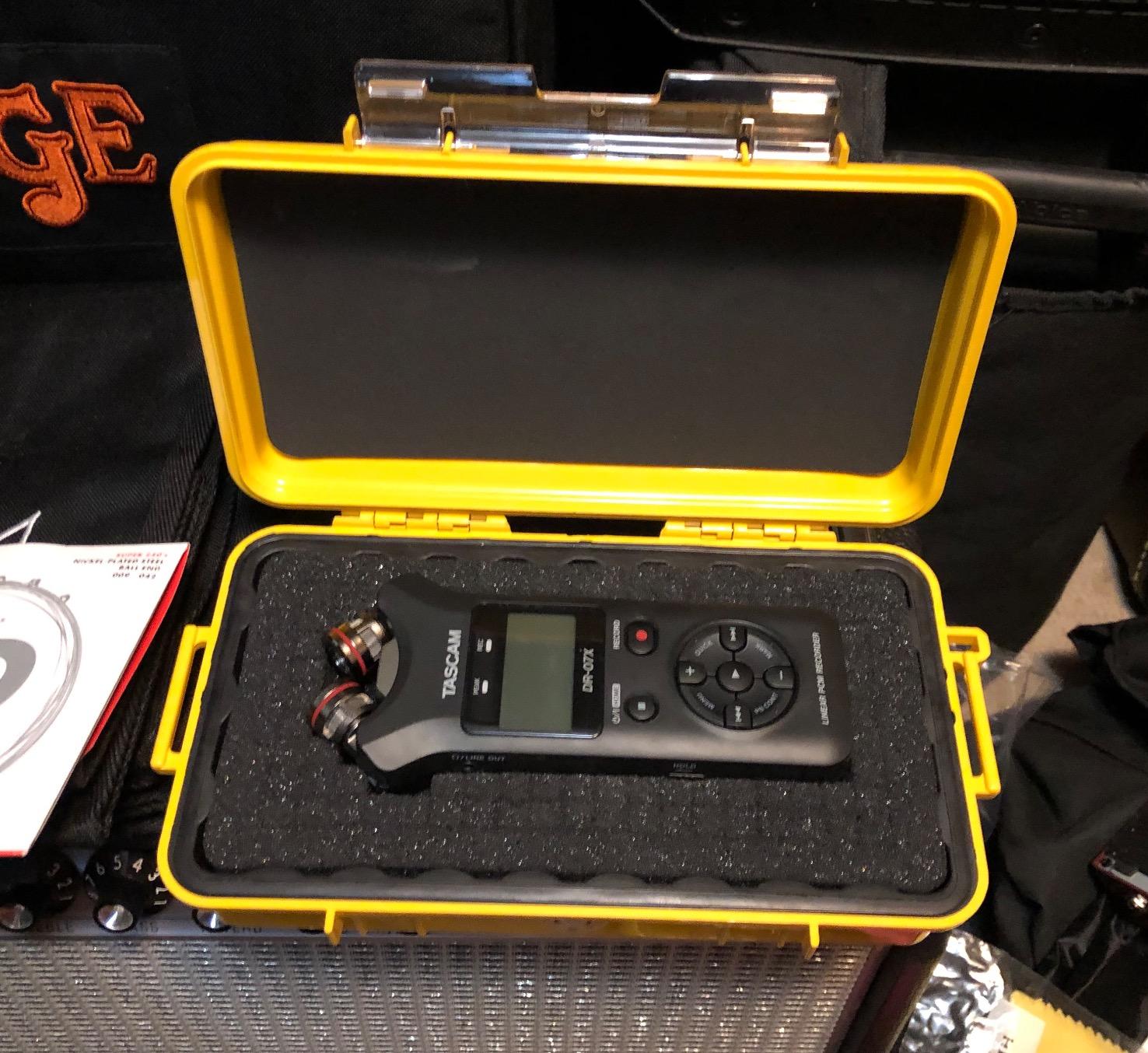 Tascam DR-07X Stereo Handheld Digital Audio Portable Recorder and USB Audio Interface customer photo 1