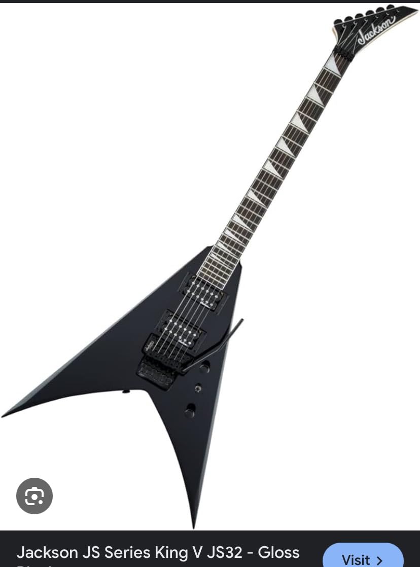 Jackson JS Series King V JS32 Electric Guitar - Gloss Black customer photo 1