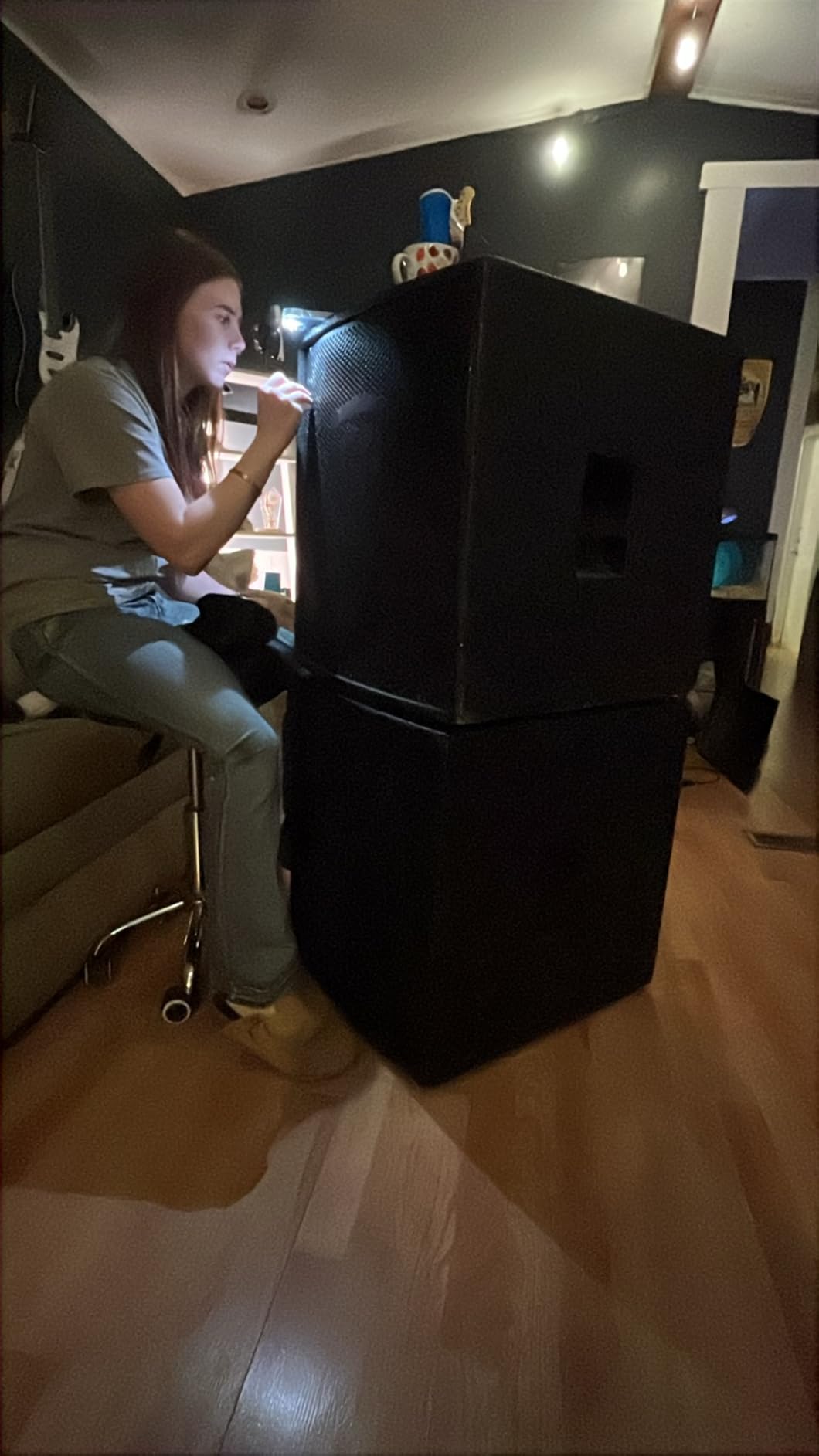 PRORECK PR18 18-Inch 2000W P.M.P.O Active Powered PA DJ Subwoofer Cabinet customer photo 2