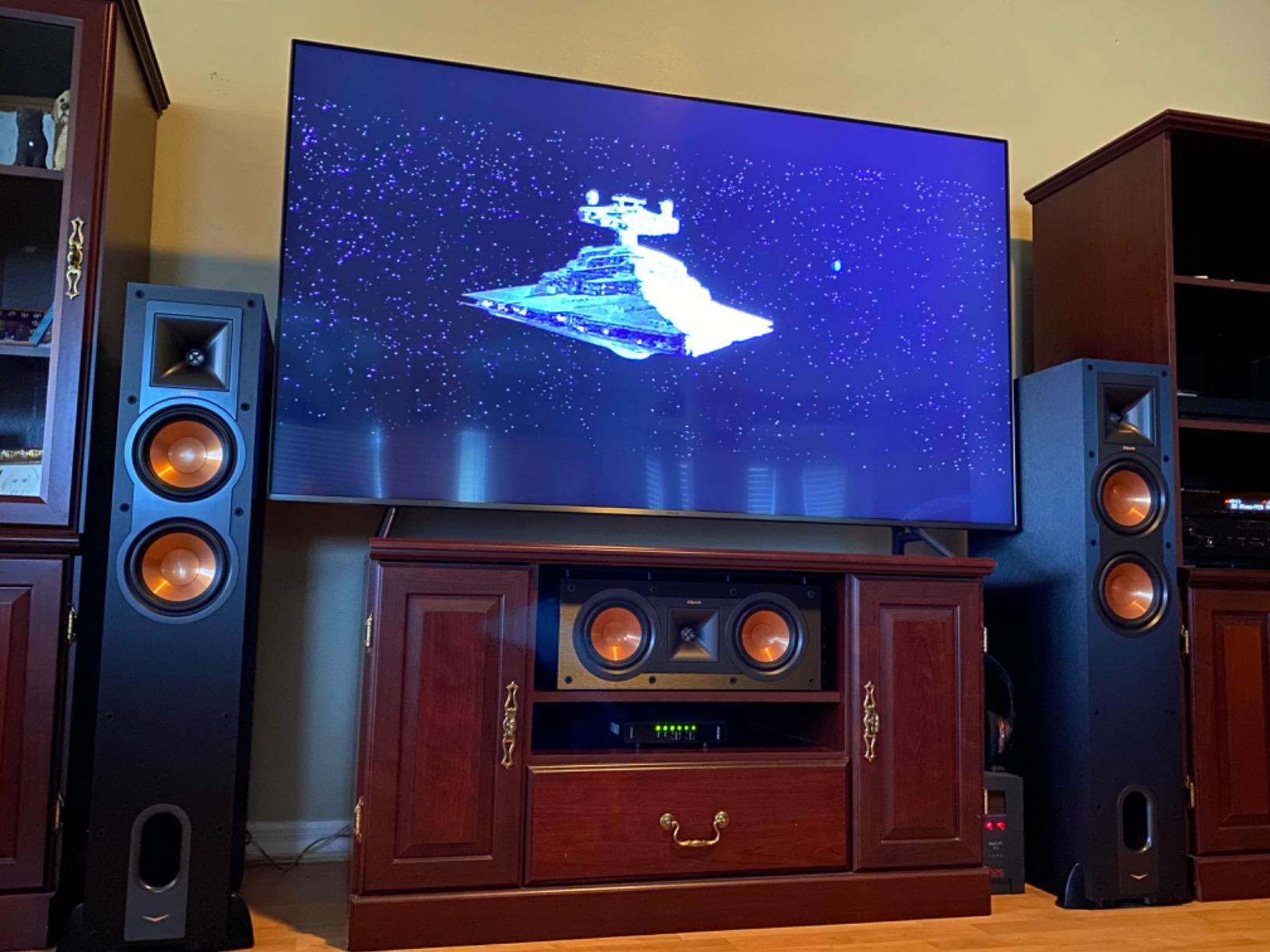 Klipsch Reference R-26FA Dolby Atmos Floorstanding Speaker, Black, Pair customer photo 1