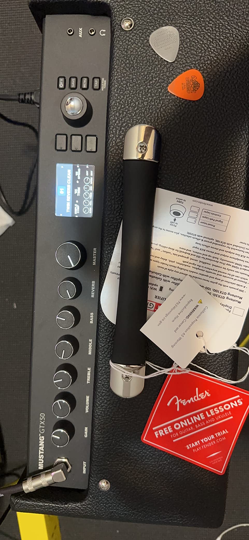 Fender Mustang GTX50 Guitar Amplifier customer photo 1