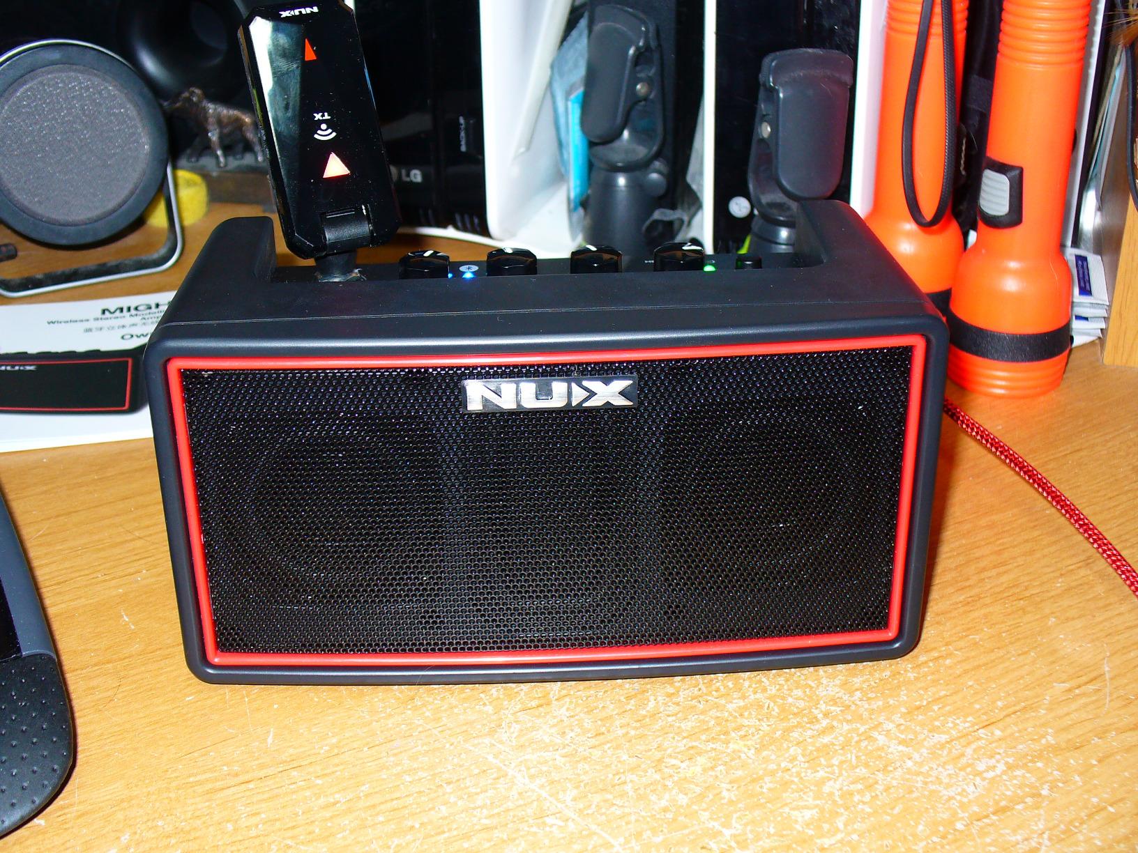 NUX Mighty Air Wireless Stereo Modelling Guitar/Bass Amplifier with Bluetooth, Mobile App, User Friendly Music Player, Up to 18 Hours Playing Time customer photo 1