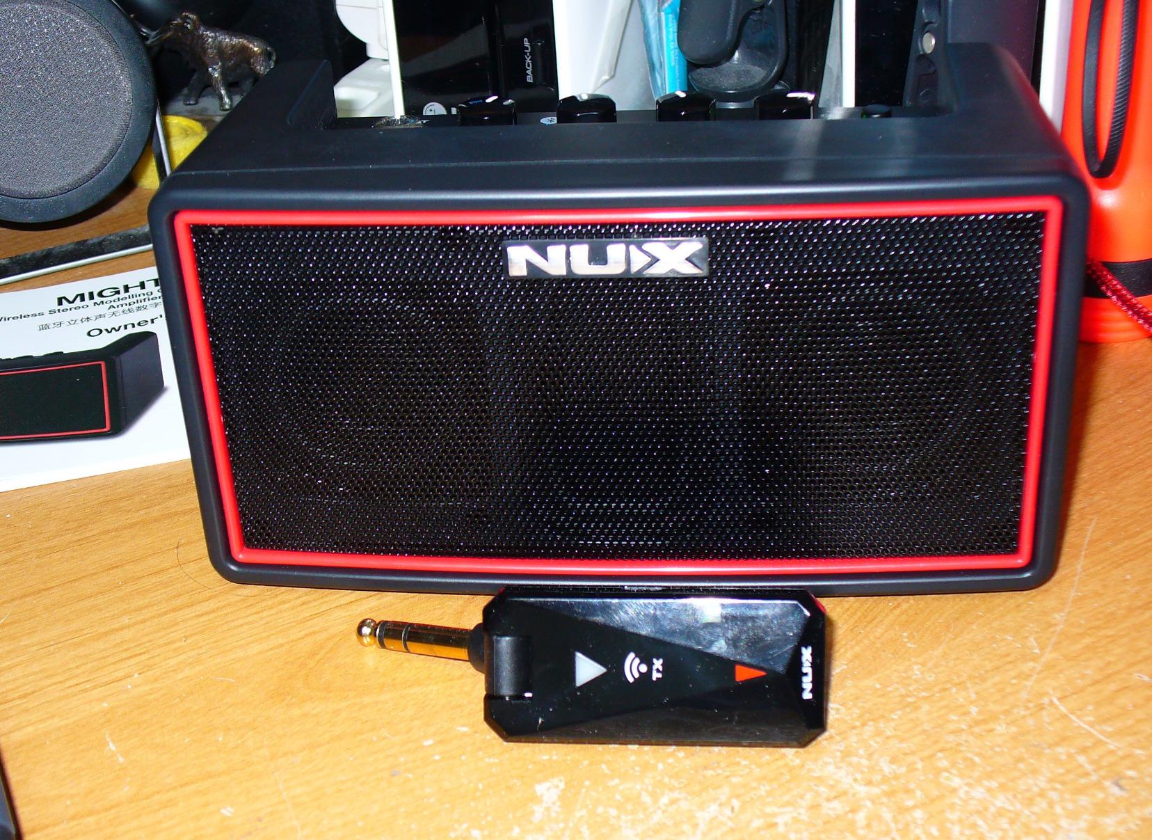 NUX Mighty Air Wireless Stereo Modelling Guitar/Bass Amplifier with Bluetooth, Mobile App, User Friendly Music Player, Up to 18 Hours Playing Time customer photo 2