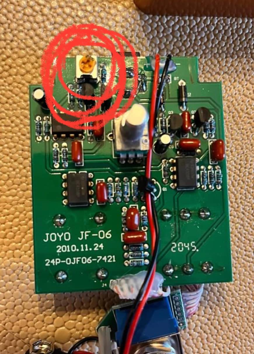 JOYO Vintage Phase Guitar Pedal, Analog 70's Classic Phaser Tone with Speed Control for Electric Guitar, True Bypass (JF-06) customer photo 1