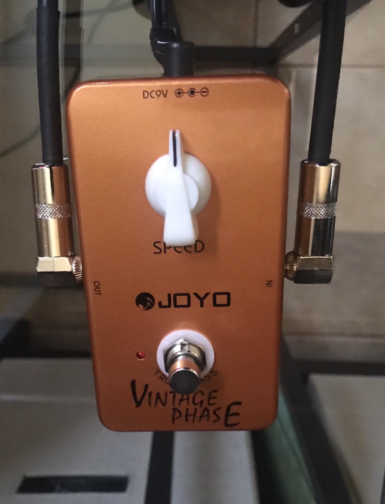 JOYO Vintage Phase Guitar Pedal, Analog 70's Classic Phaser Tone with Speed Control for Electric Guitar, True Bypass (JF-06) customer photo 2