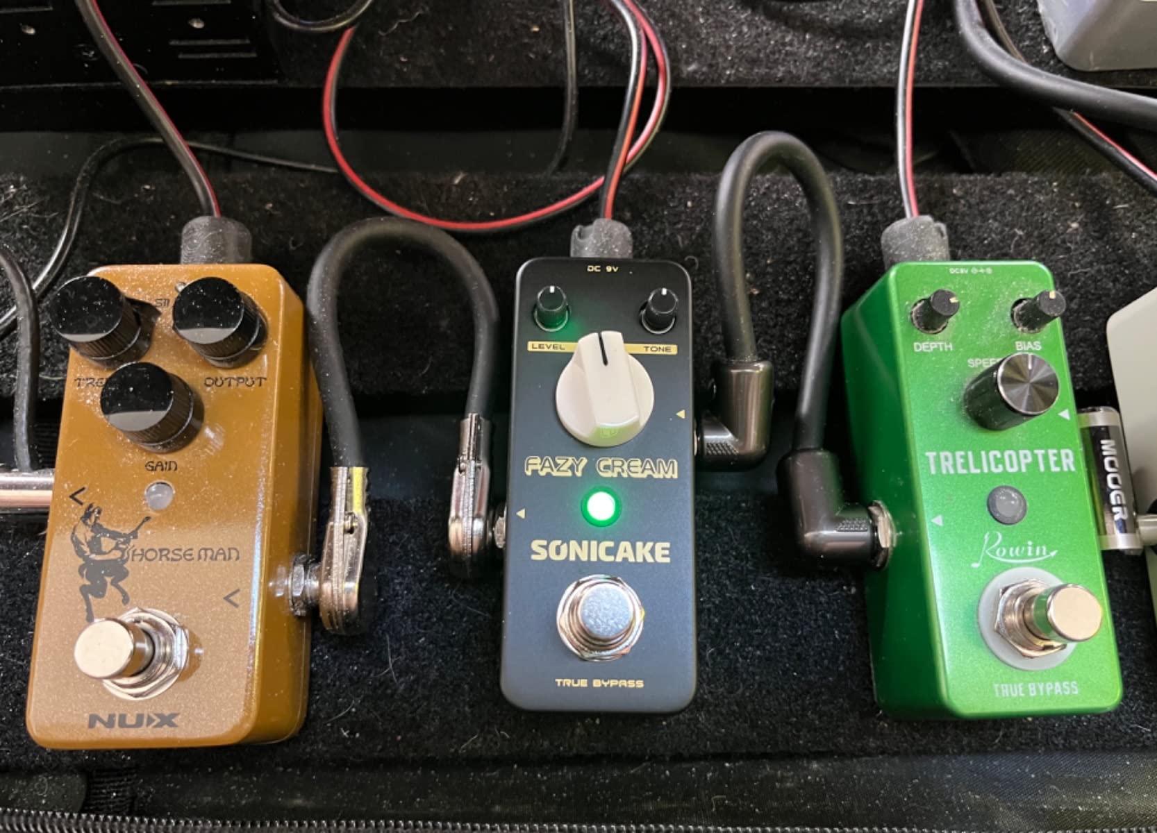 SONICAKE Fuzz Guitar Effect Pedal Fazy Cream Vintage Fuzz Pedal True Bypass customer photo 2