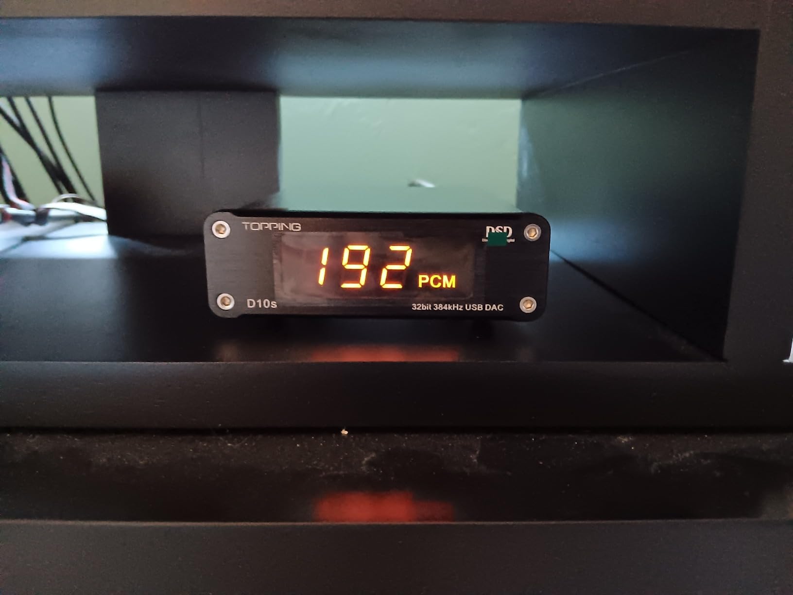 Topping D10s HiFi USB DAC - ES9038Q2M DAC XMOS XU208 PCM384kHz DSD256 Hi-Res Audio Desktop Decoder for PC Silver customer photo 2