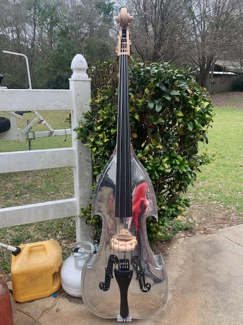 3/4 Double Bass Kit - Upright Bass DIY Project - Ebony Fingerboard, Peg, Tailpiece, Bridge, Strings customer photo 1