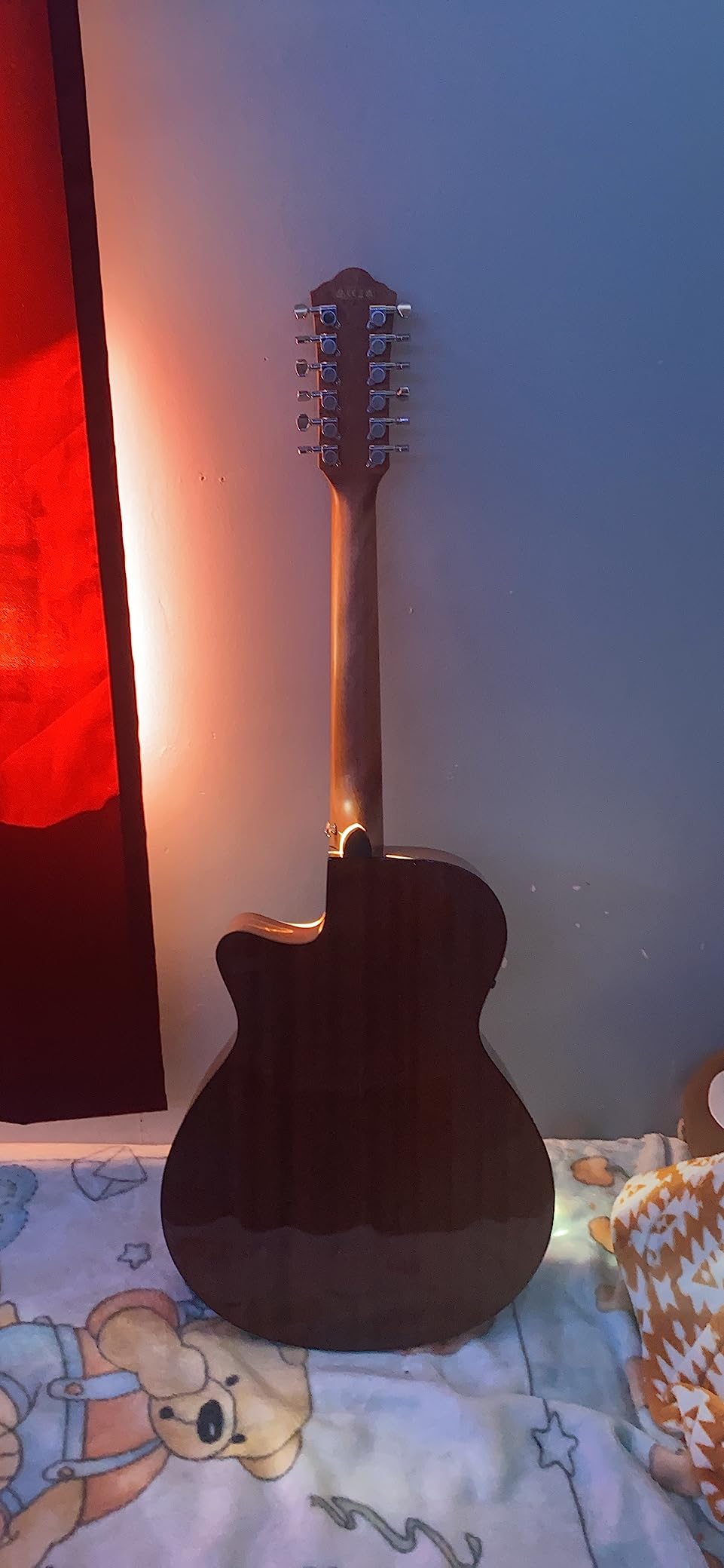 Ibanez AEG5012 12-string Acoustic-electric Guitar - Black customer photo 2