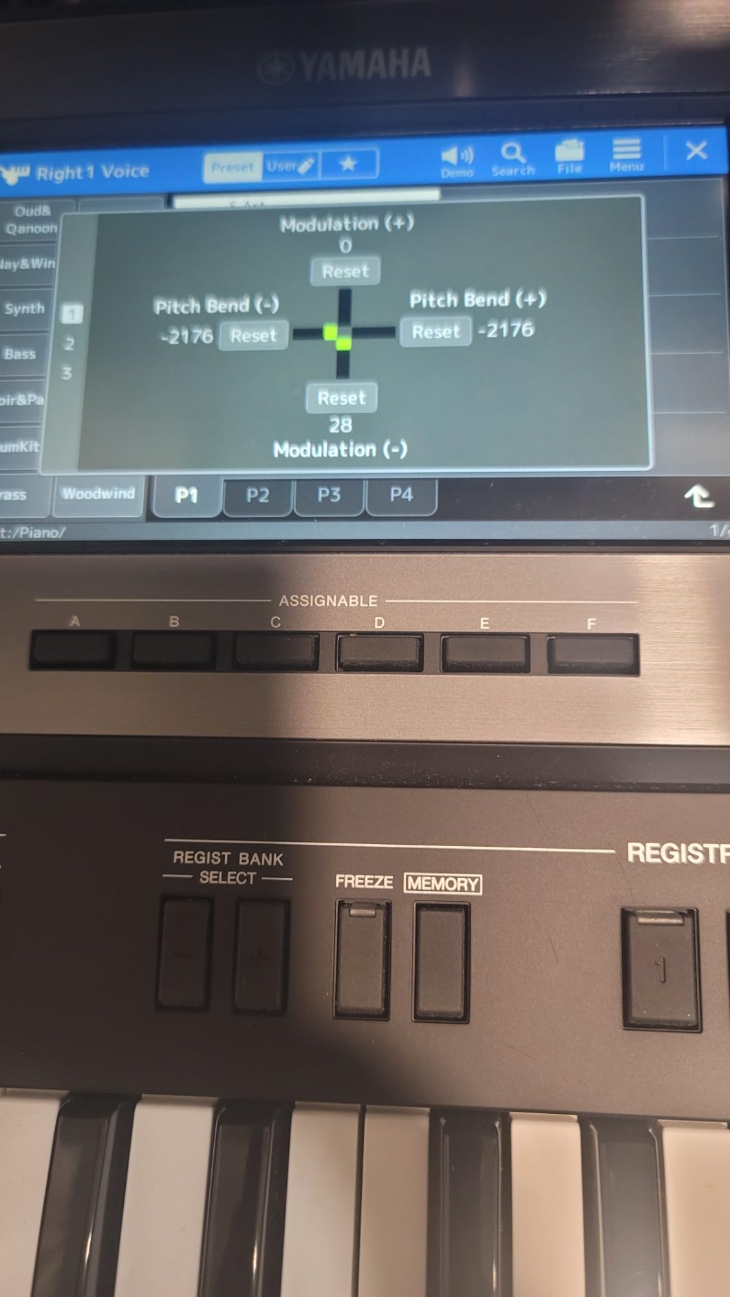Yamaha PSR-A5000 61-Key World Music Arranger Keyboard with Assignable Joystick Controller customer photo 2