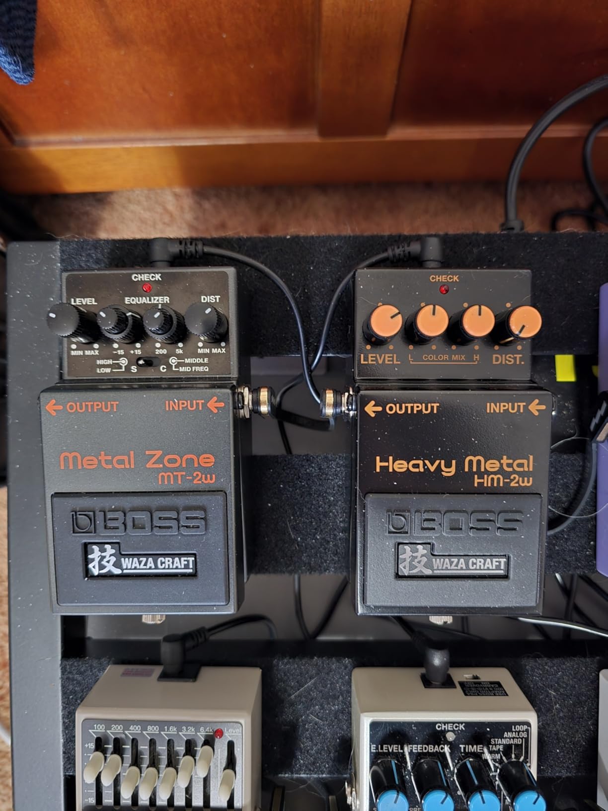 BOSS HM-2W Heavy Metal Guitar Effects Pedal customer photo 1