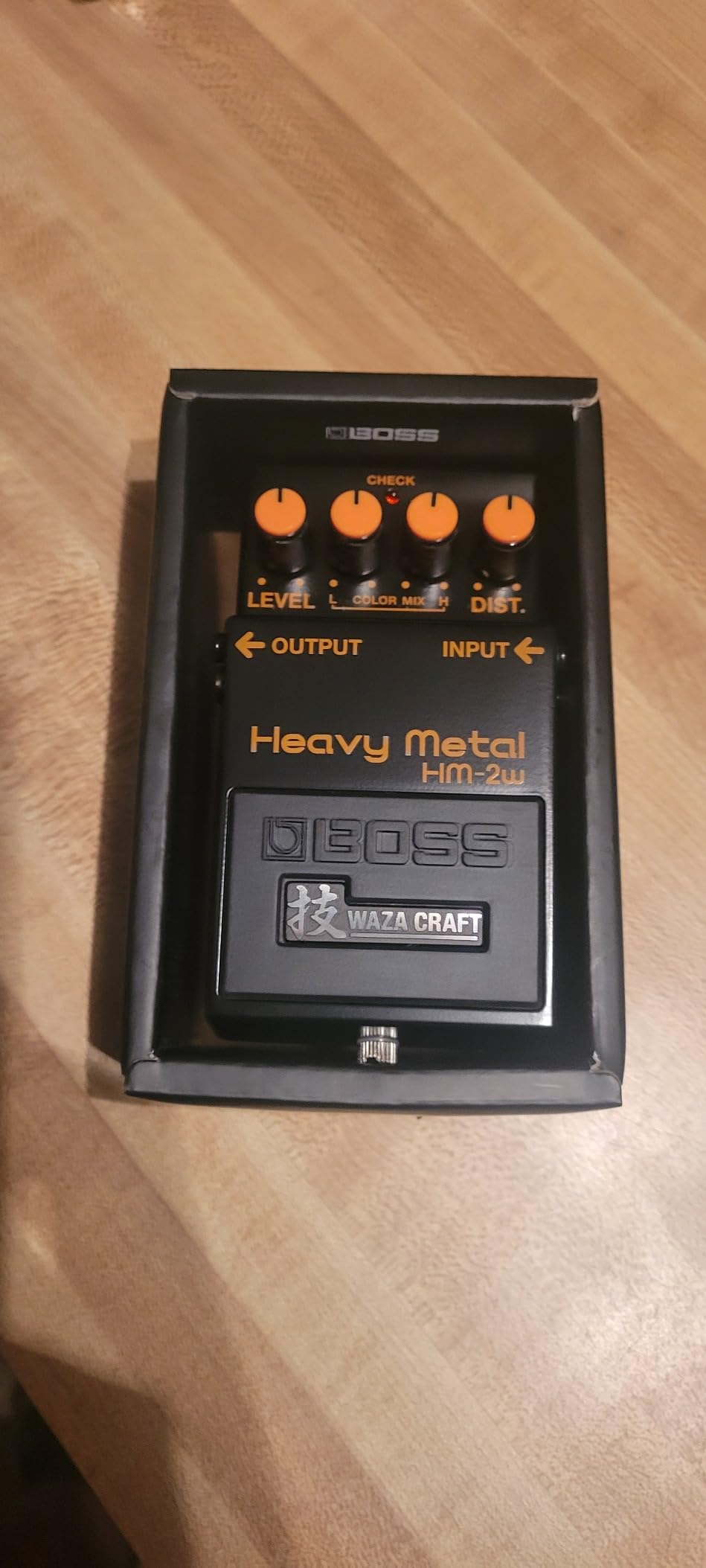 BOSS HM-2W Heavy Metal Guitar Effects Pedal customer photo 2