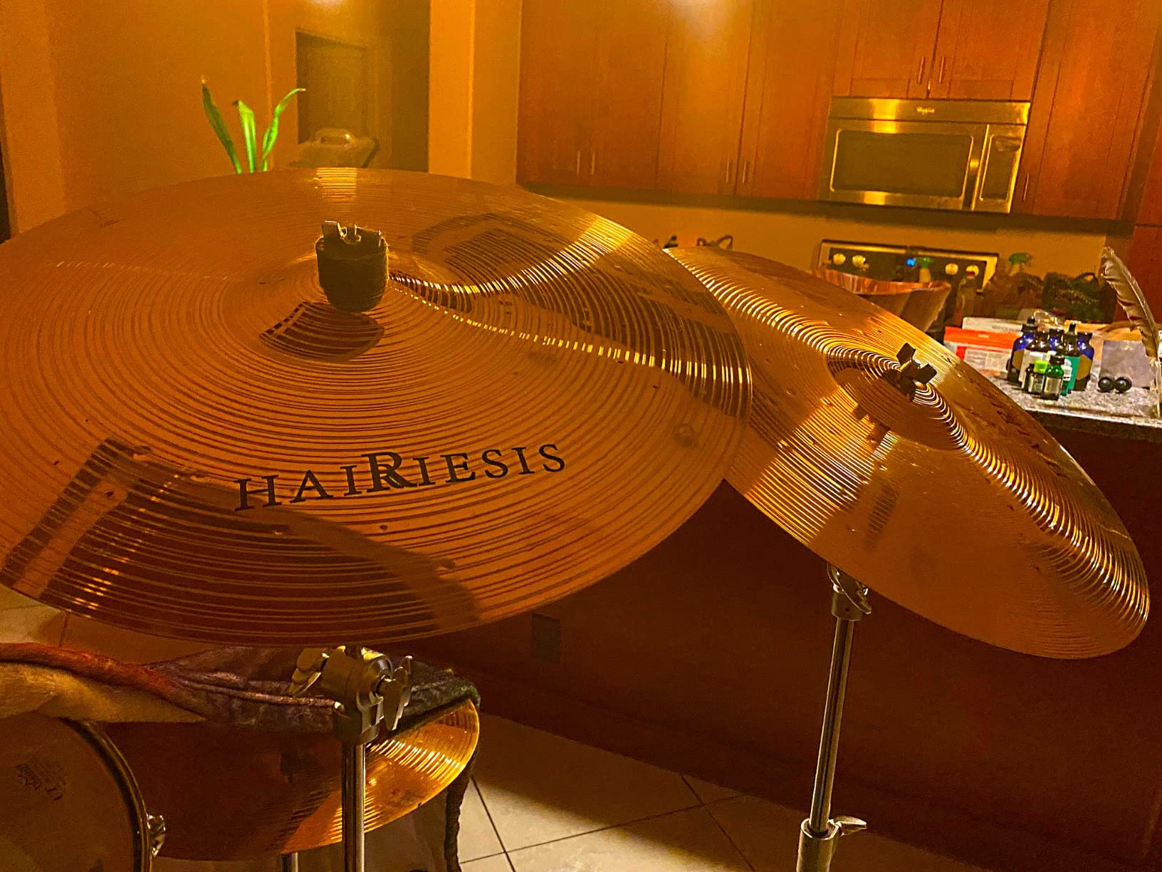 HAIRIESIS Cymbal Exquisite Alloy Cymbal Set 14
