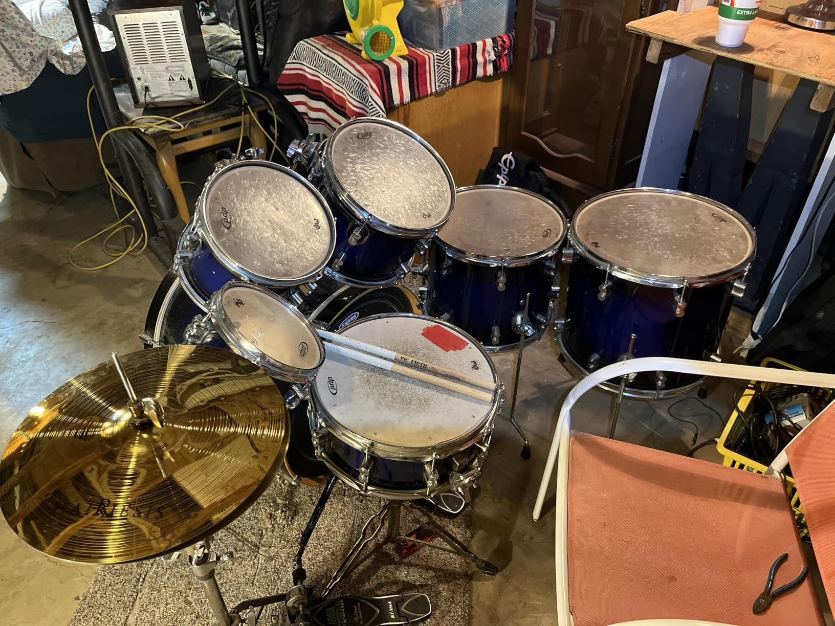 HAIRIESIS Cymbal Exquisite Alloy Cymbal Set 14