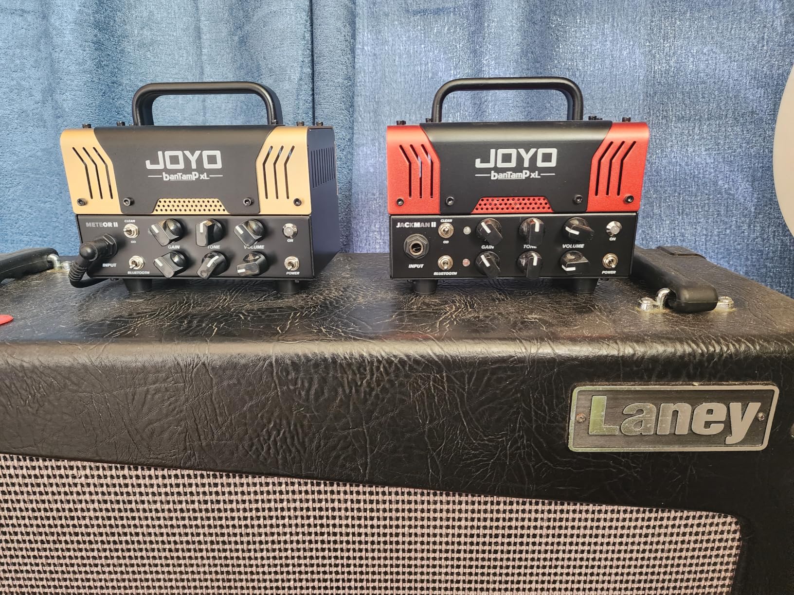 JOYO 20W Guitar Amp Head High Gain Hybrid Tube Preamp with 12AX7, Dual Channel Clean/Distortion, FX Loop, Bluetooth Streaming & Headphone Out (Meteor II) customer photo 2