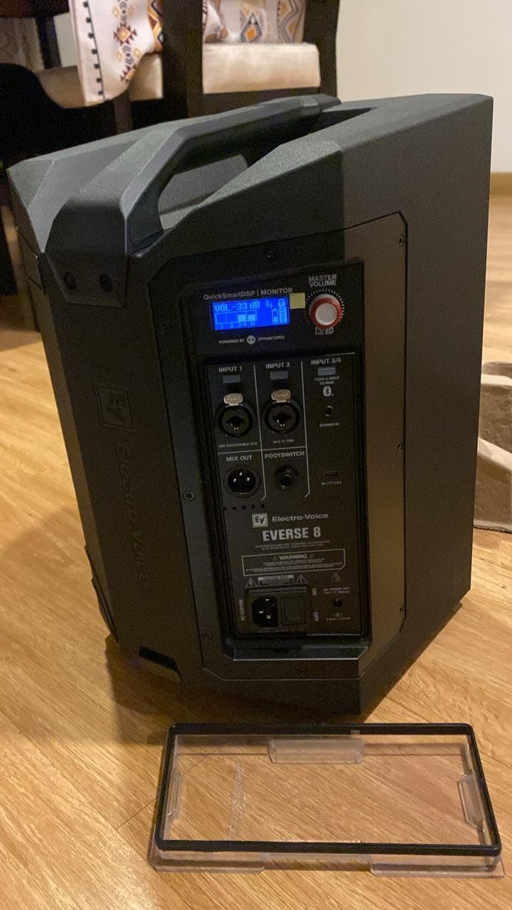 Electro-Voice Everse 8 Battery Powered Weatherized PA Speaker (Black) customer photo 1