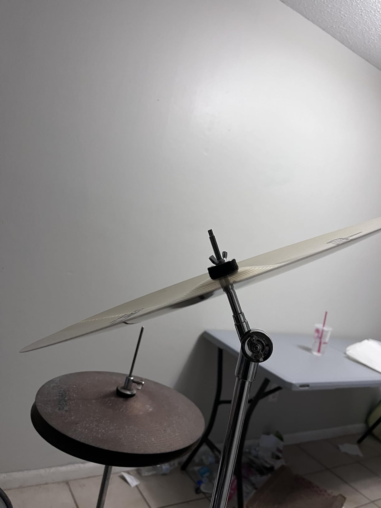 Arborea Cymbal Crash Cymbal Hero Brilliant Finish Bright Sound 16 inch Drum Cymbal For Practice (16