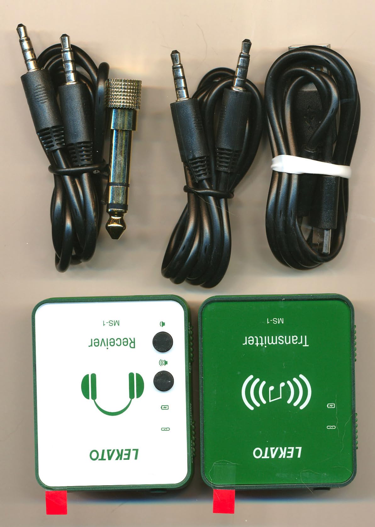 LEKATO MS-1 Wireless in Ear Monitor System, 2.4GHz Stereo in-Ear Monitoring with Transmitter Receiver Clip On, One to Many, Auto-Pairing,Wireless IEM for Band Rehearsal,Studio, Church,Small Gigs customer photo 2