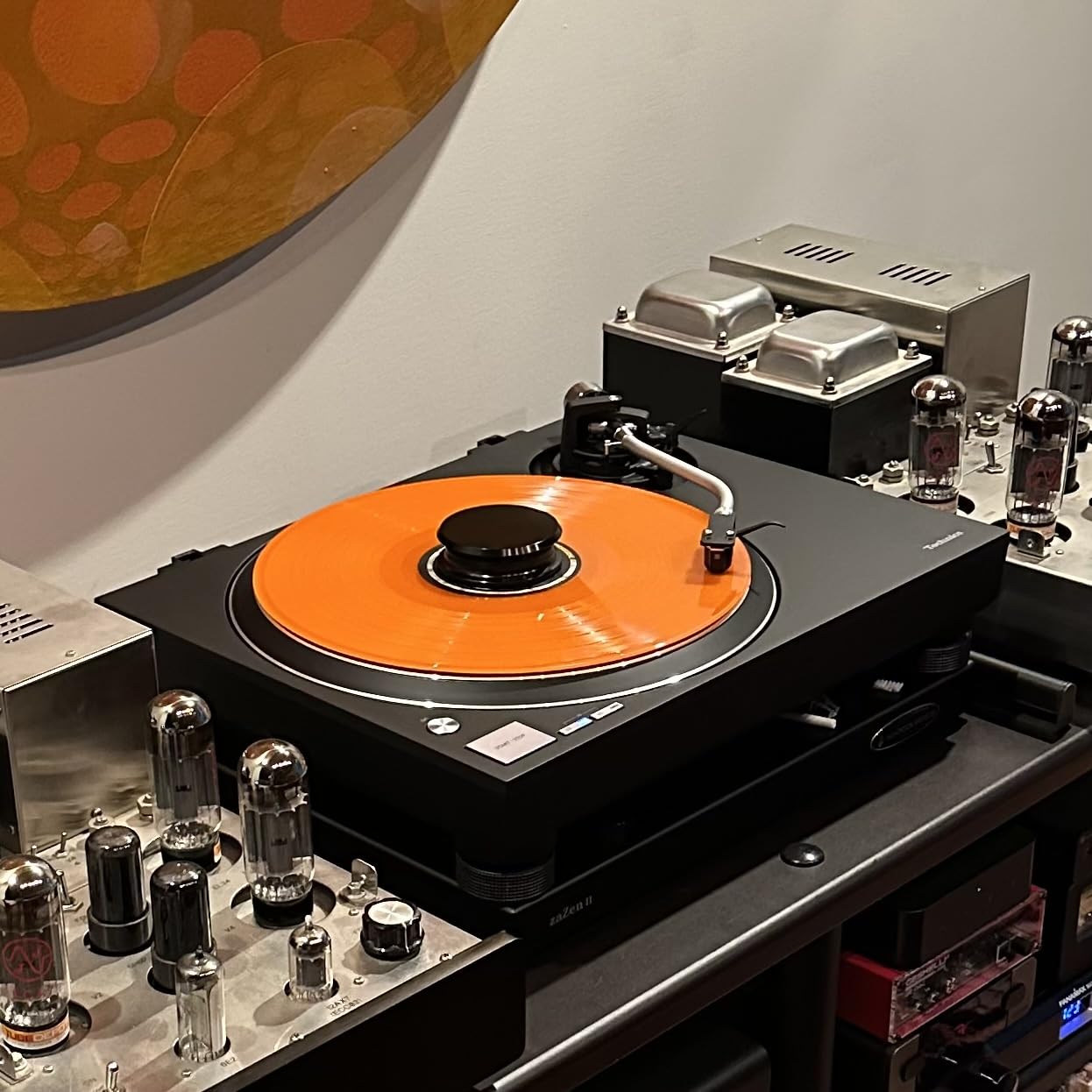 Technics SL-100C Premium Class HiFi Record Player with Coreless Direct Drive, Audiophile-Grade Cartridge and Auto-Lift Tonearm, Black customer photo 1