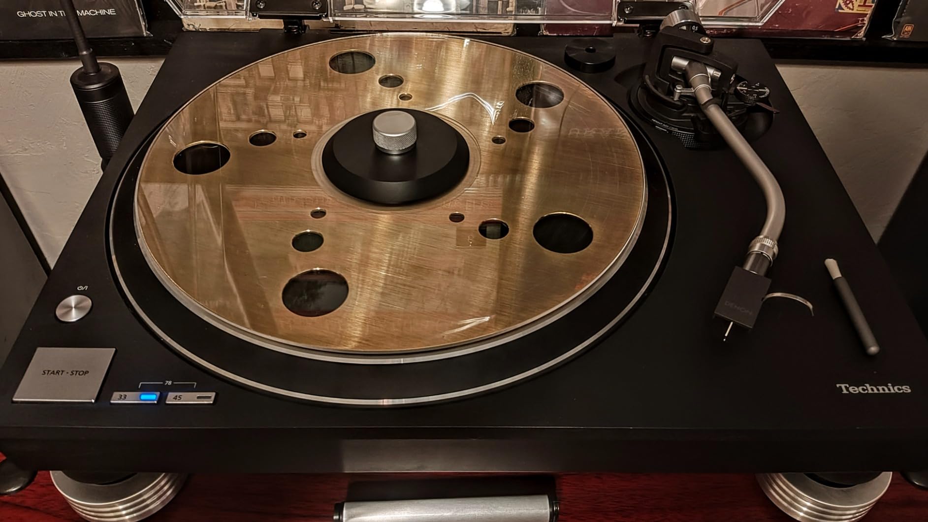 Technics SL-100C Premium Class HiFi Record Player with Coreless Direct Drive, Audiophile-Grade Cartridge and Auto-Lift Tonearm, Black customer photo 2