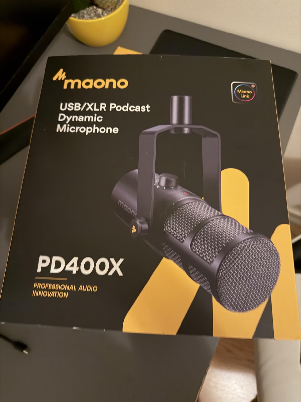 MAONO PD400X USB/XLR Dynamic Microphone customer photo 1
