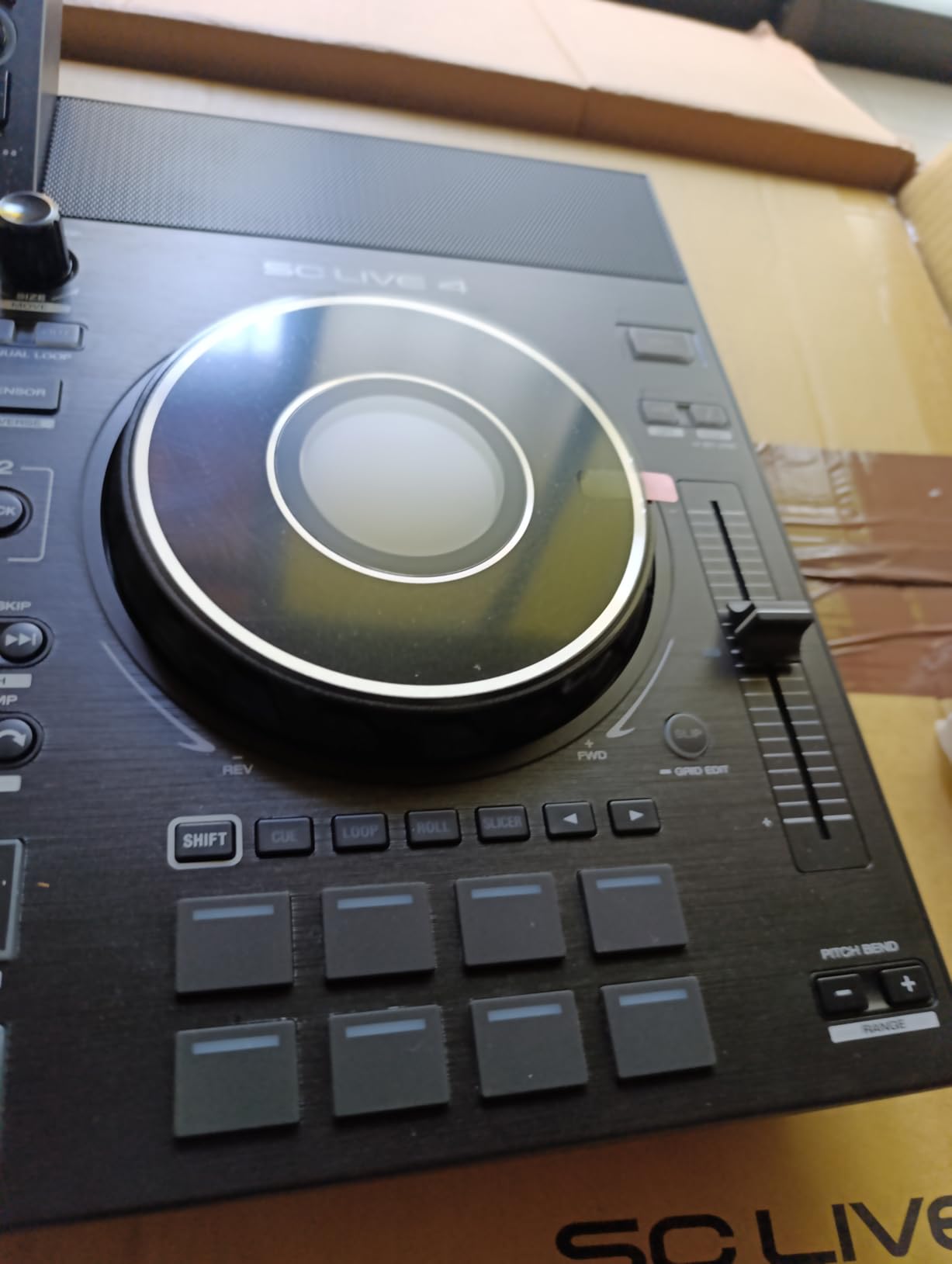 Denon DJ SC LIVE 4 Standalone DJ Controller | True 4-Deck Standalone DJ System, 7 Multi-Gesture Touchscreen, Wi-Fi Streaming, Built-in Speakers, Serato DJ Pro Included customer photo 2