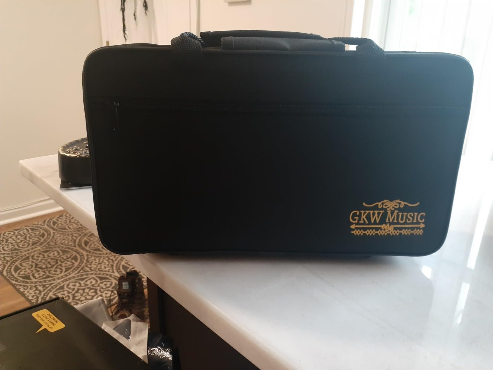 GKW Bb Clarinet for Beginners - Ebonite Student Clarinet with Warm Clear Tone, Nickel-Plated Keys, Complete Set with Case - Ideal for School Band, Elementary & Middle School customer photo 2