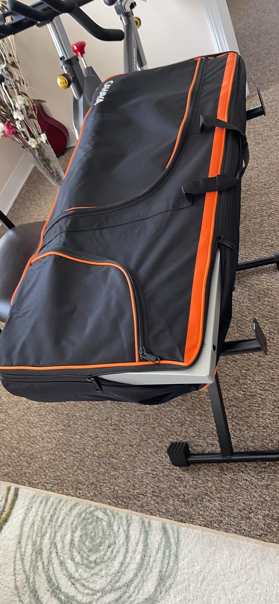 CAHAYA 88 Key Keyboard Case Electric Keyboard Piano Gig Bag customer photo 2